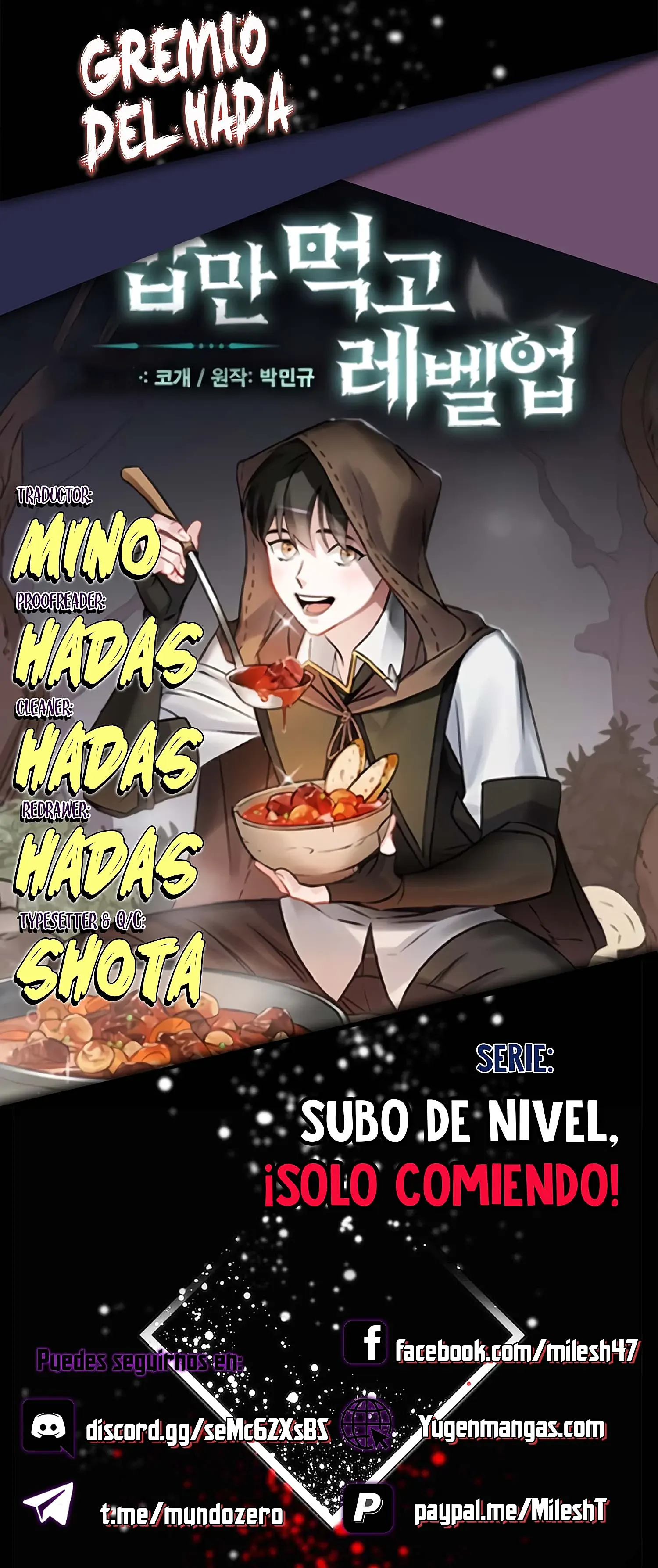 Subo de nivel comiendo! capítulo 57 página 1