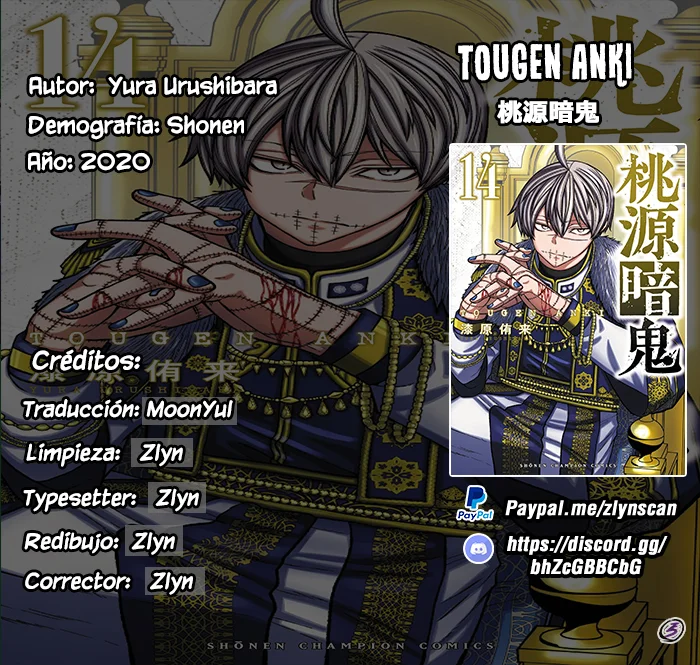 Tougen Anki capítulo 136 página 1