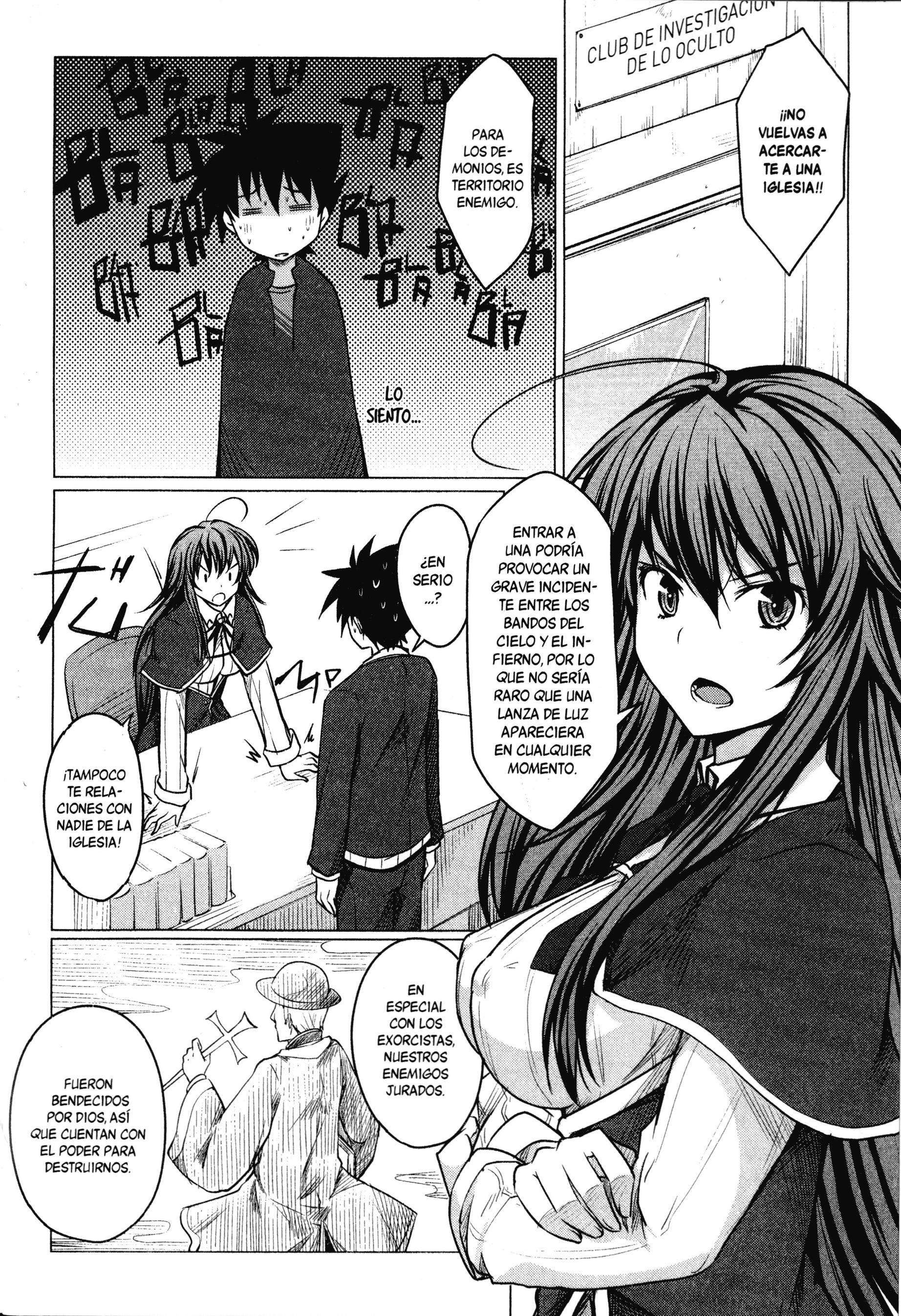 High School D×D capítulo 3 página 14