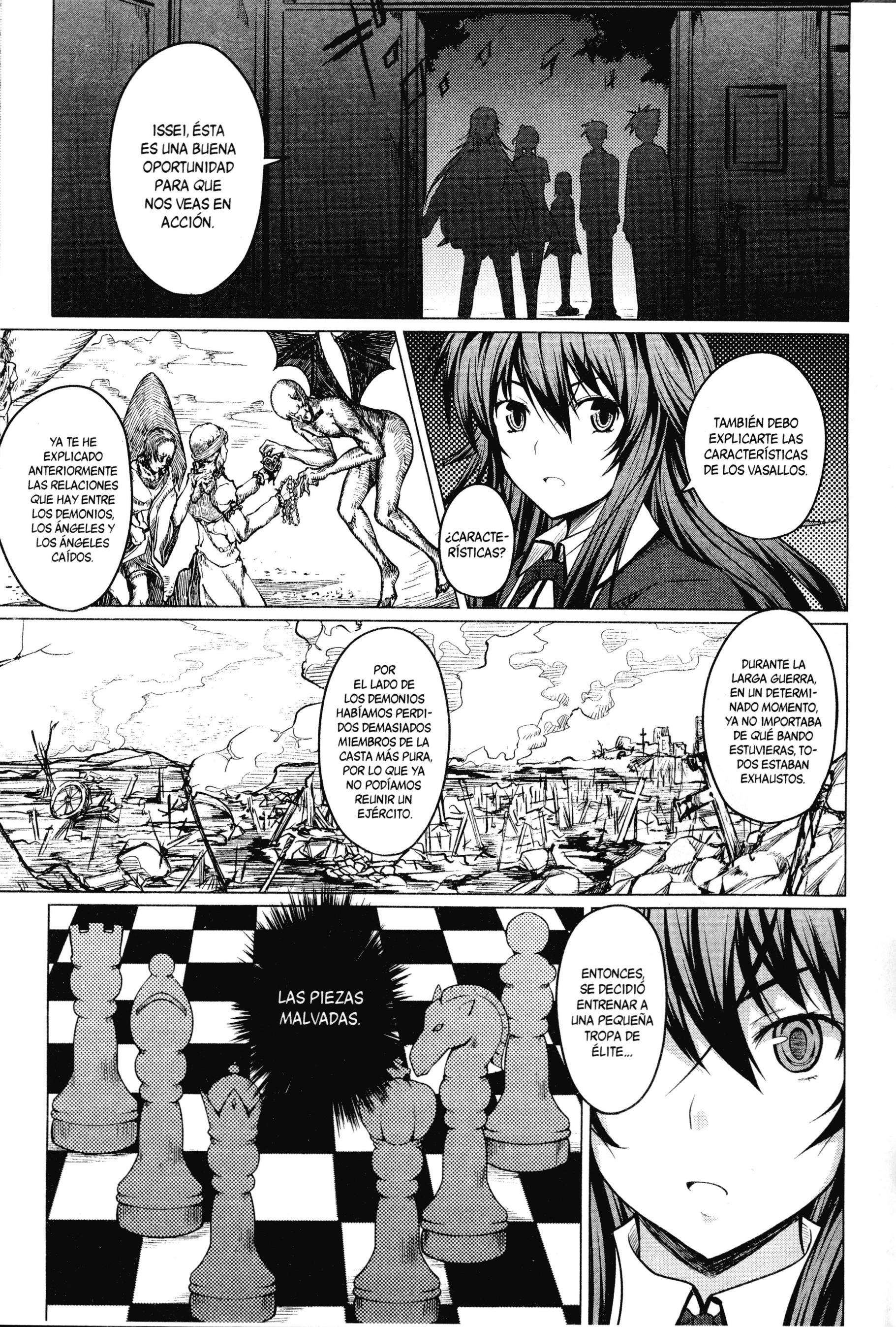 High School D×D capítulo 3 página 17
