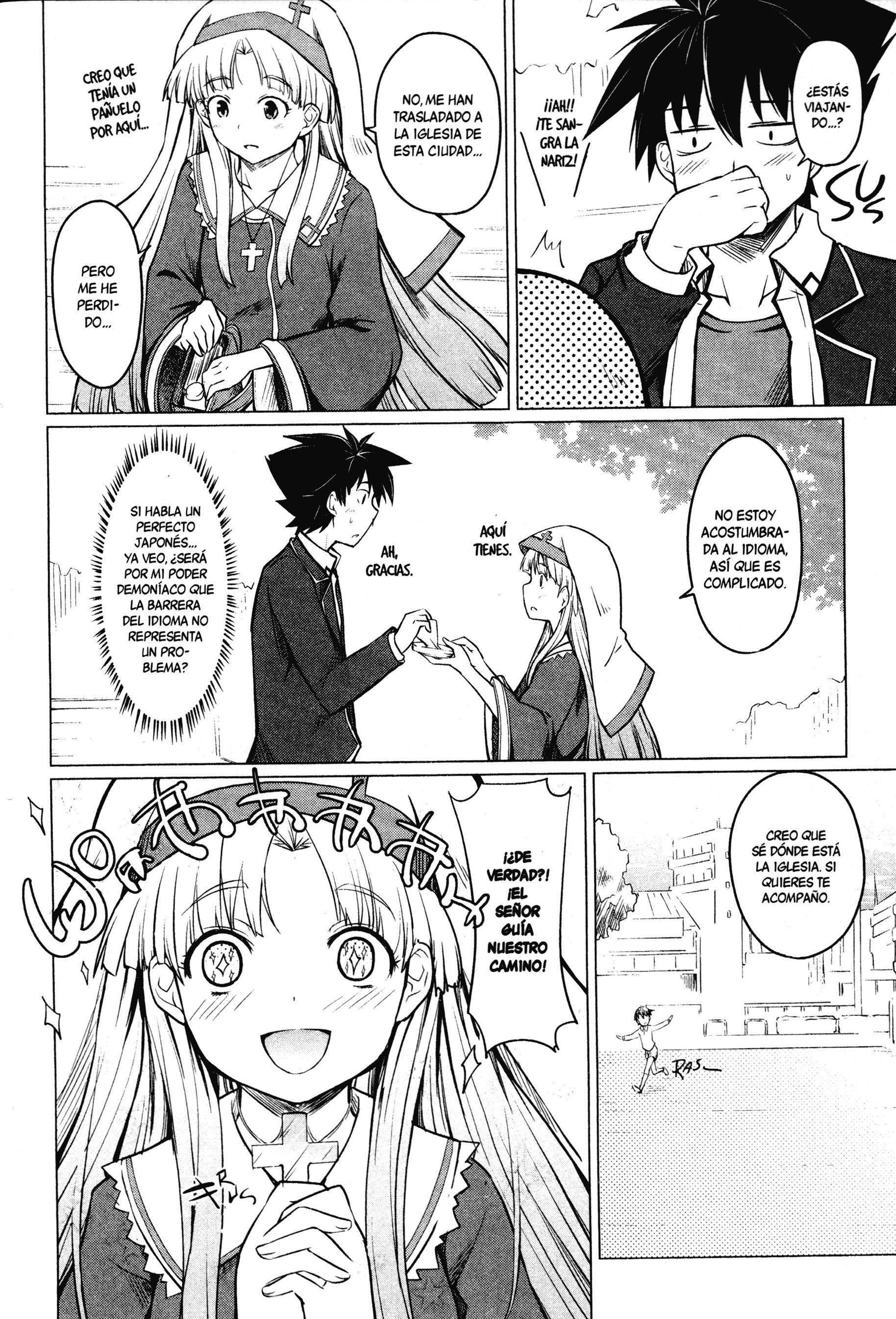 High School D×D capítulo 3 página 4