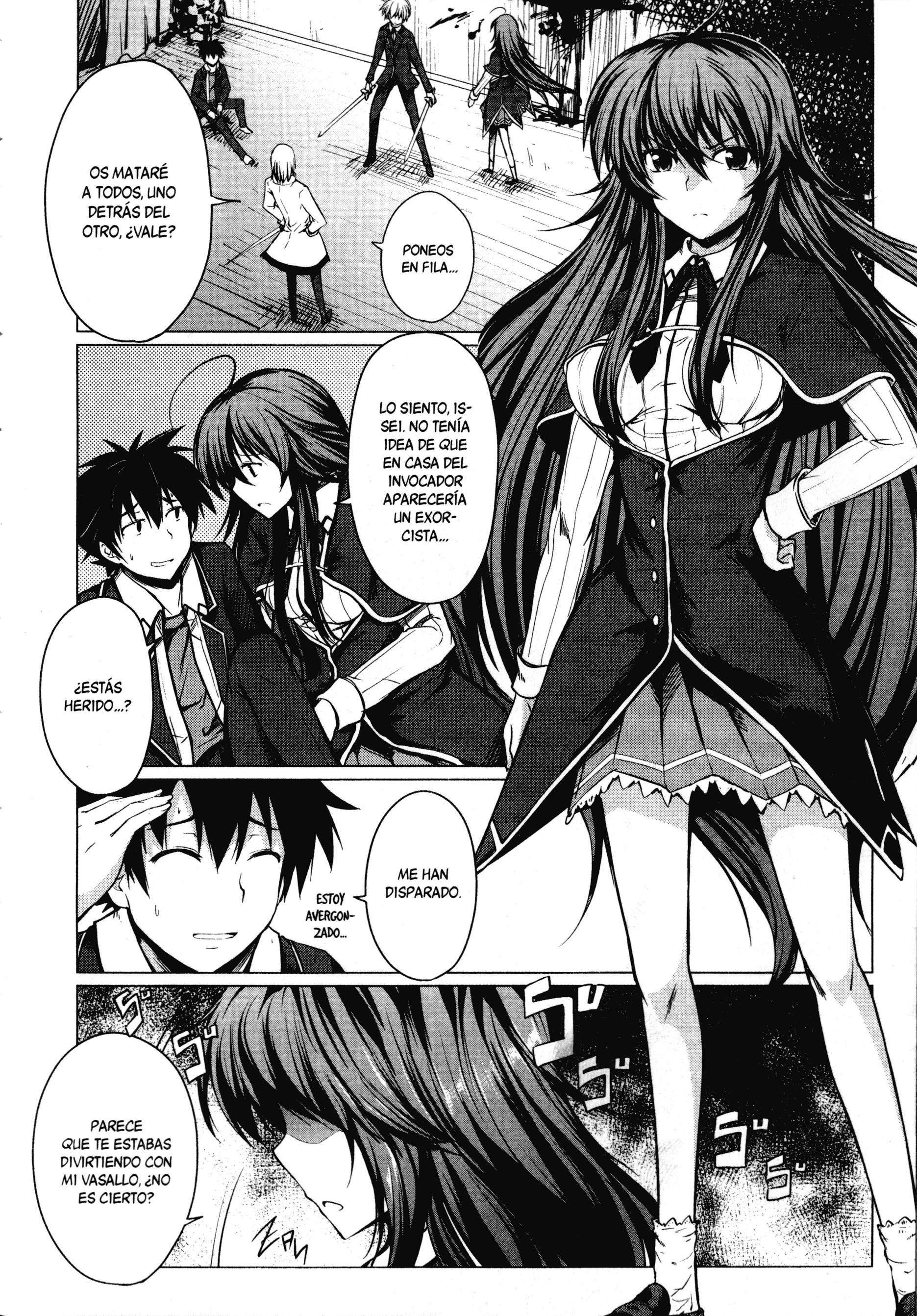 High School D×D capítulo 4 página 32