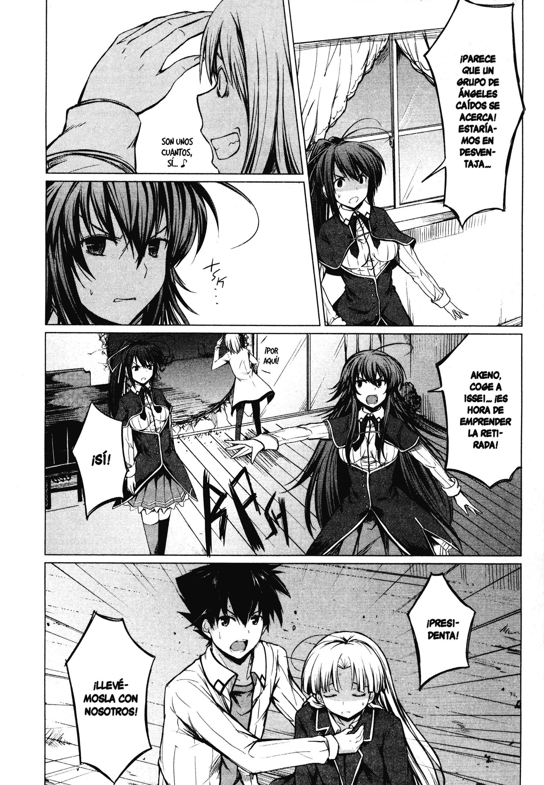 High School D×D capítulo 4 página 34