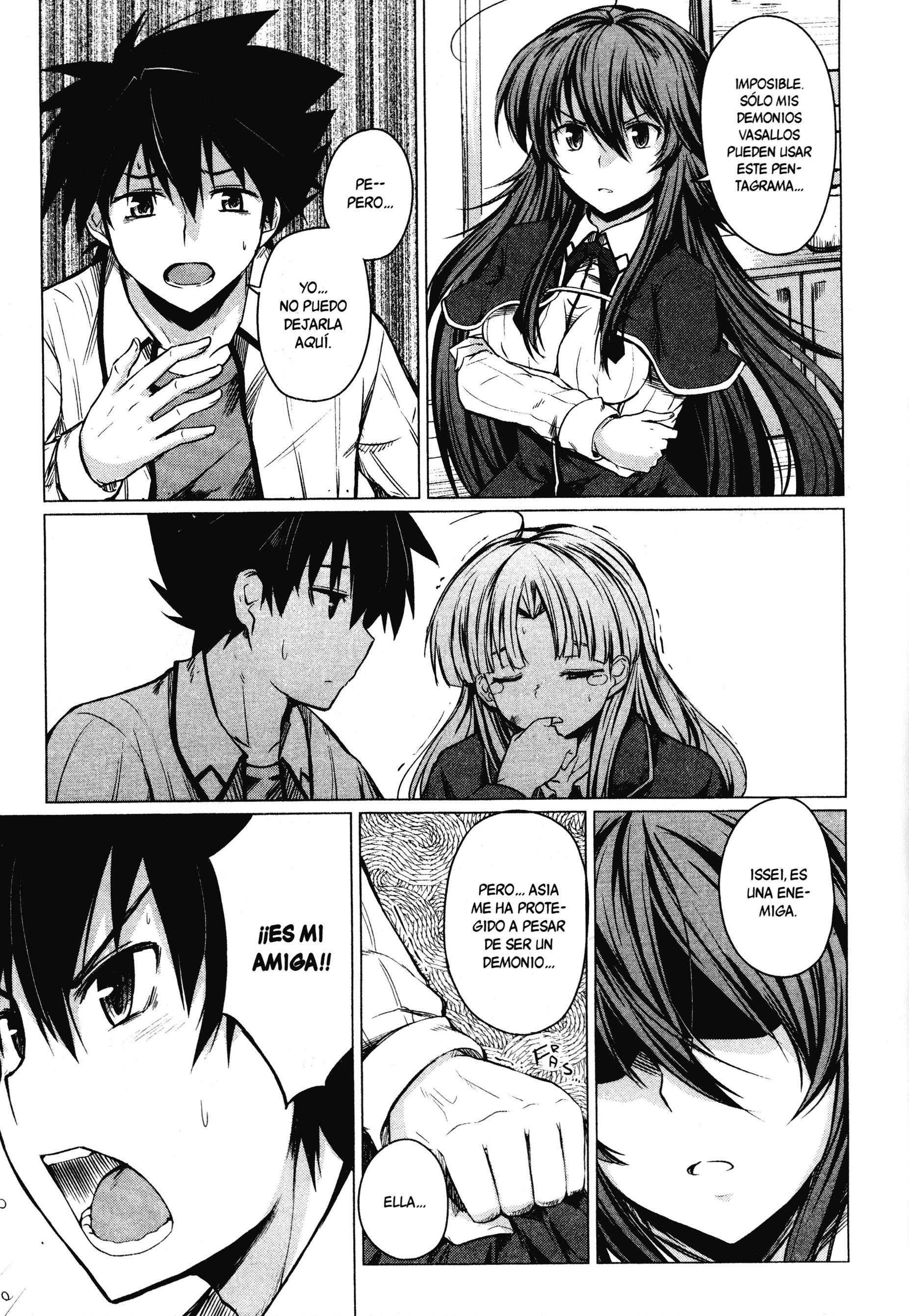 High School D×D capítulo 4 página 35
