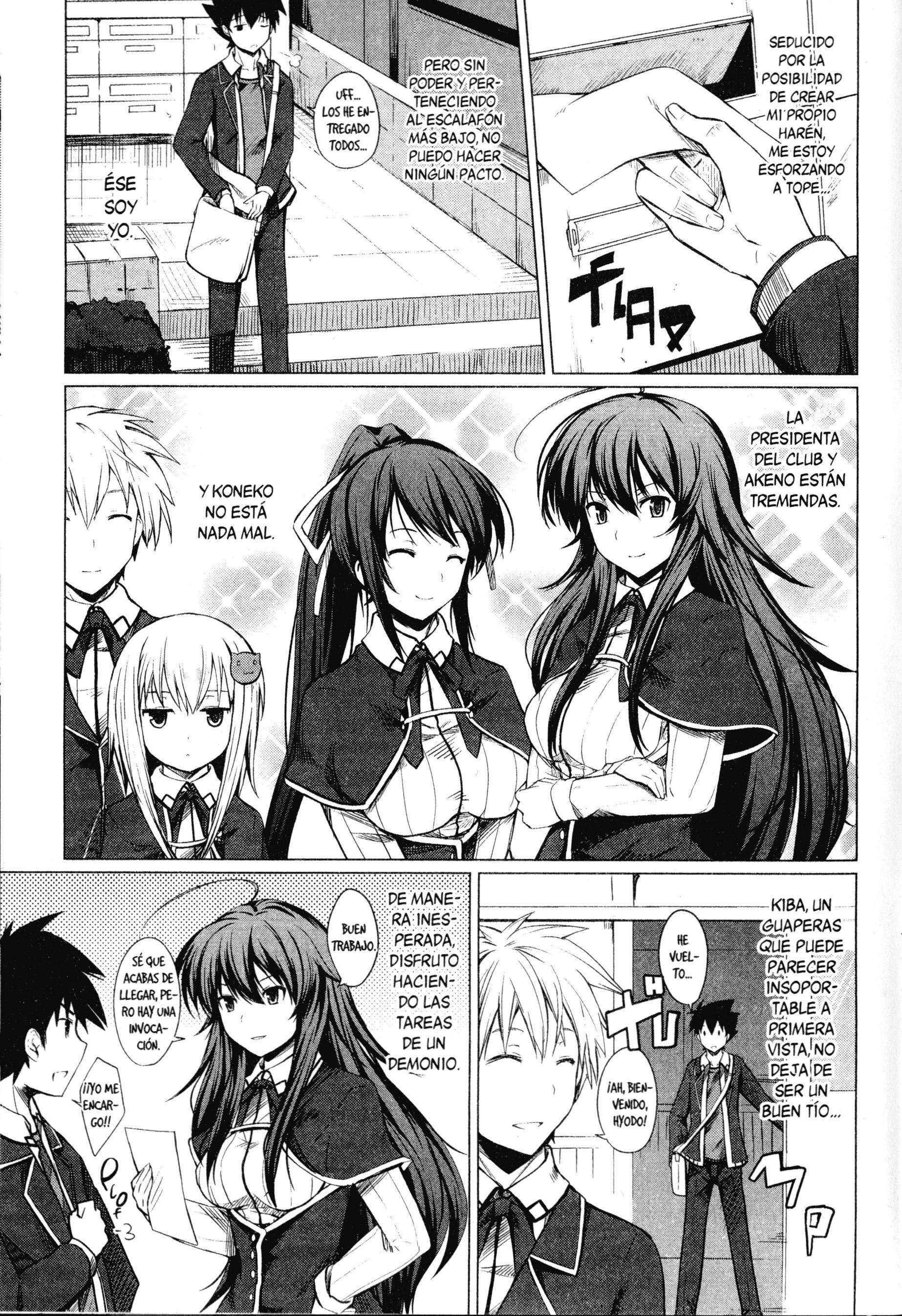 High School D×D capítulo 4 página 9
