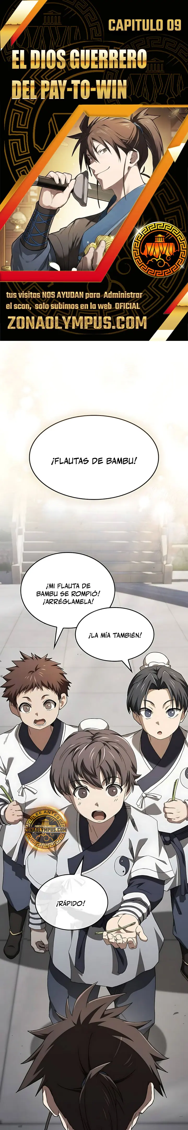 El Dios Guerrero del Pay-to-Win capítulo 9 página 1