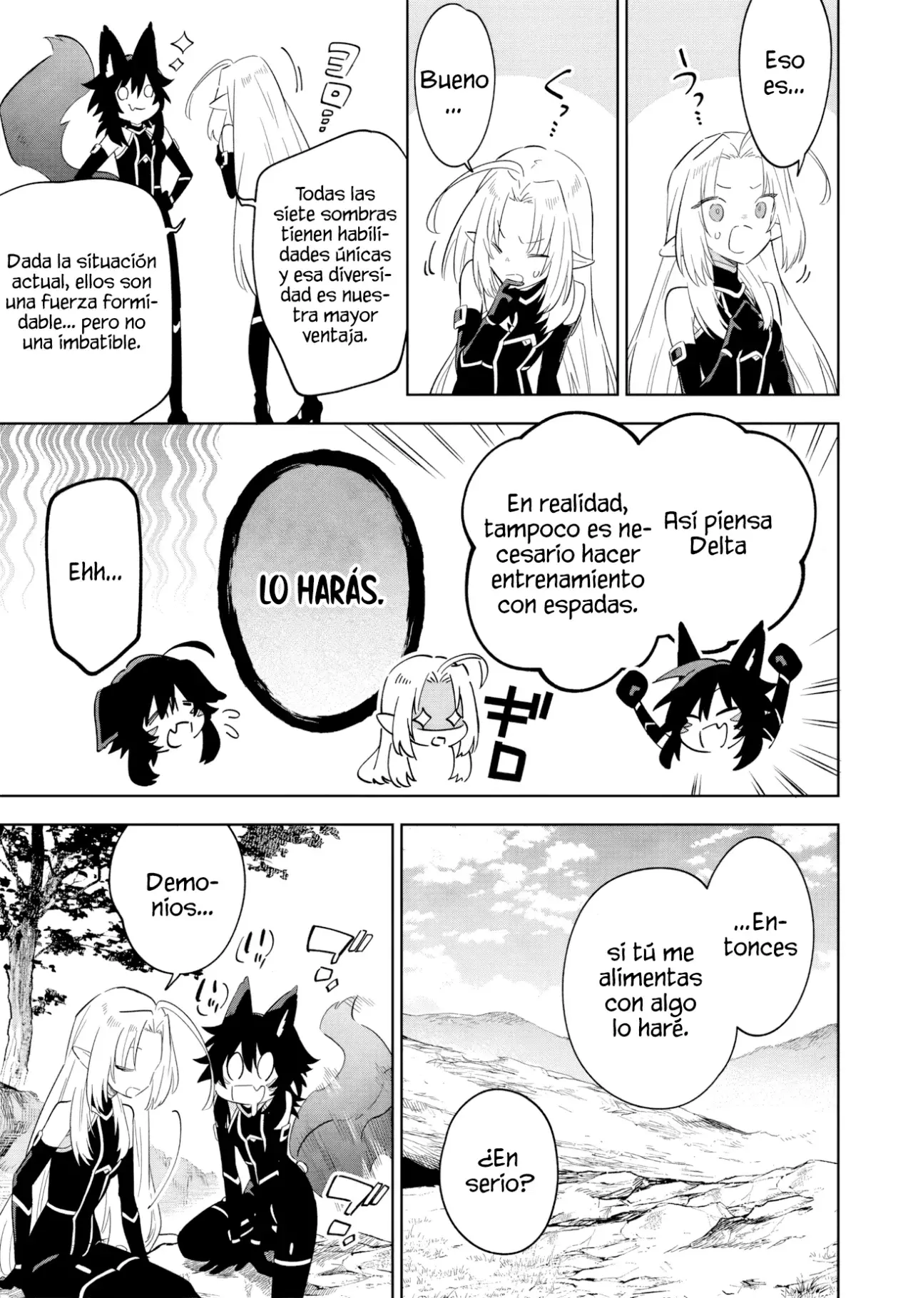 Kage no Jitsuryokusha ni Naritakute! - crónica de las 7 sombras capítulo 16.2 página 9