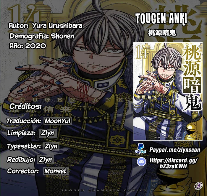Tougen Anki capítulo 127 página 1