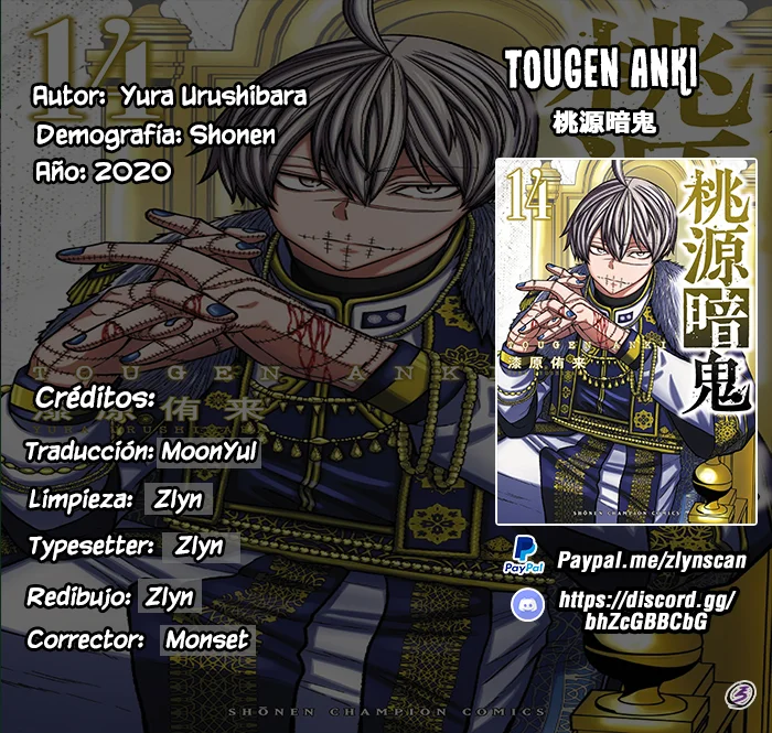 Tougen Anki capítulo 133 página 1