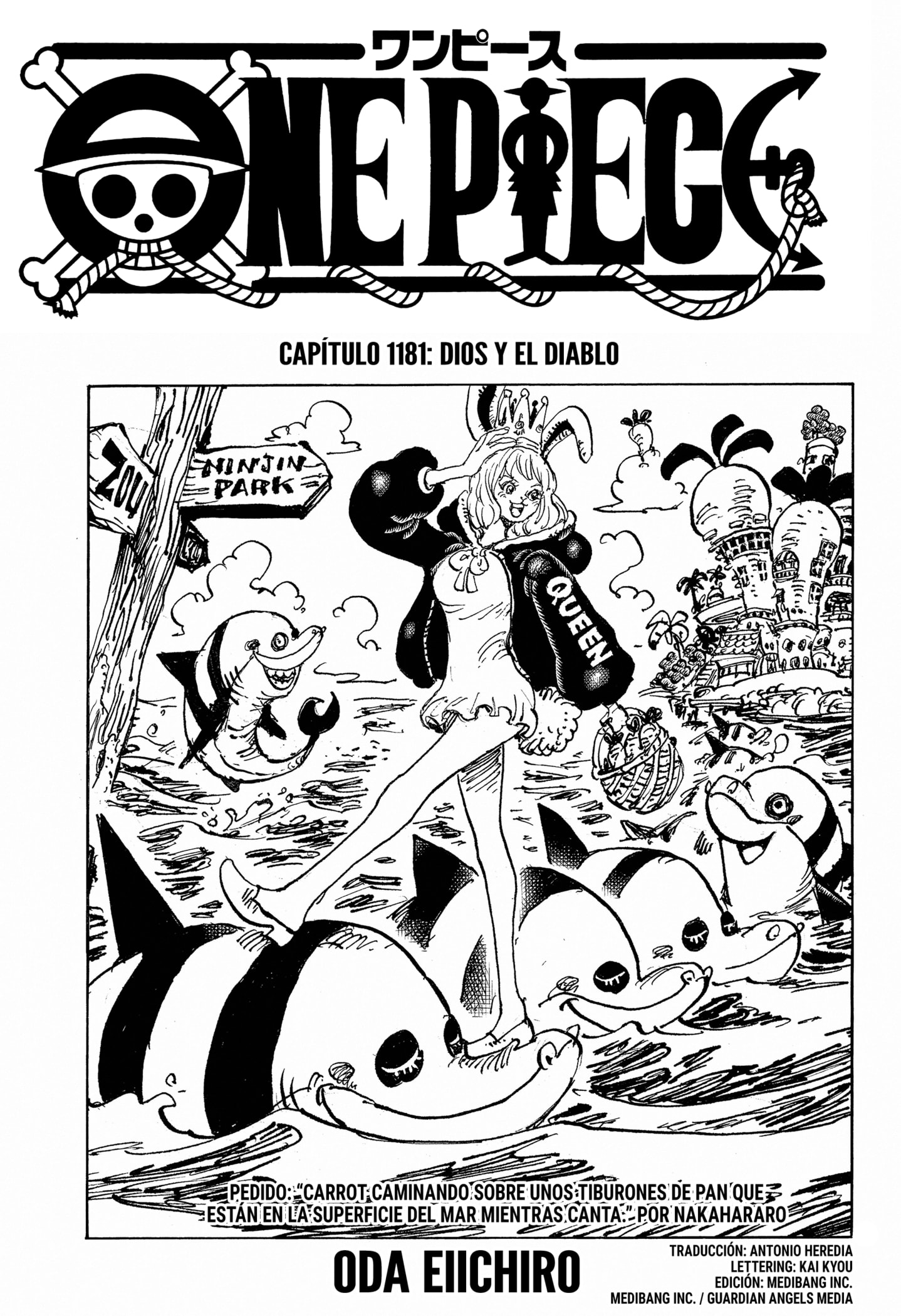 One Piece capítulo 1181 página 1