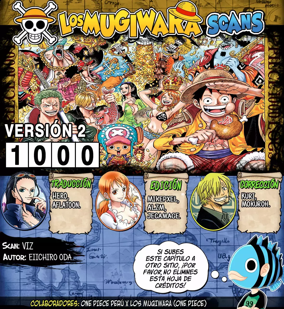 One Piece capítulo 1000.5 página 1