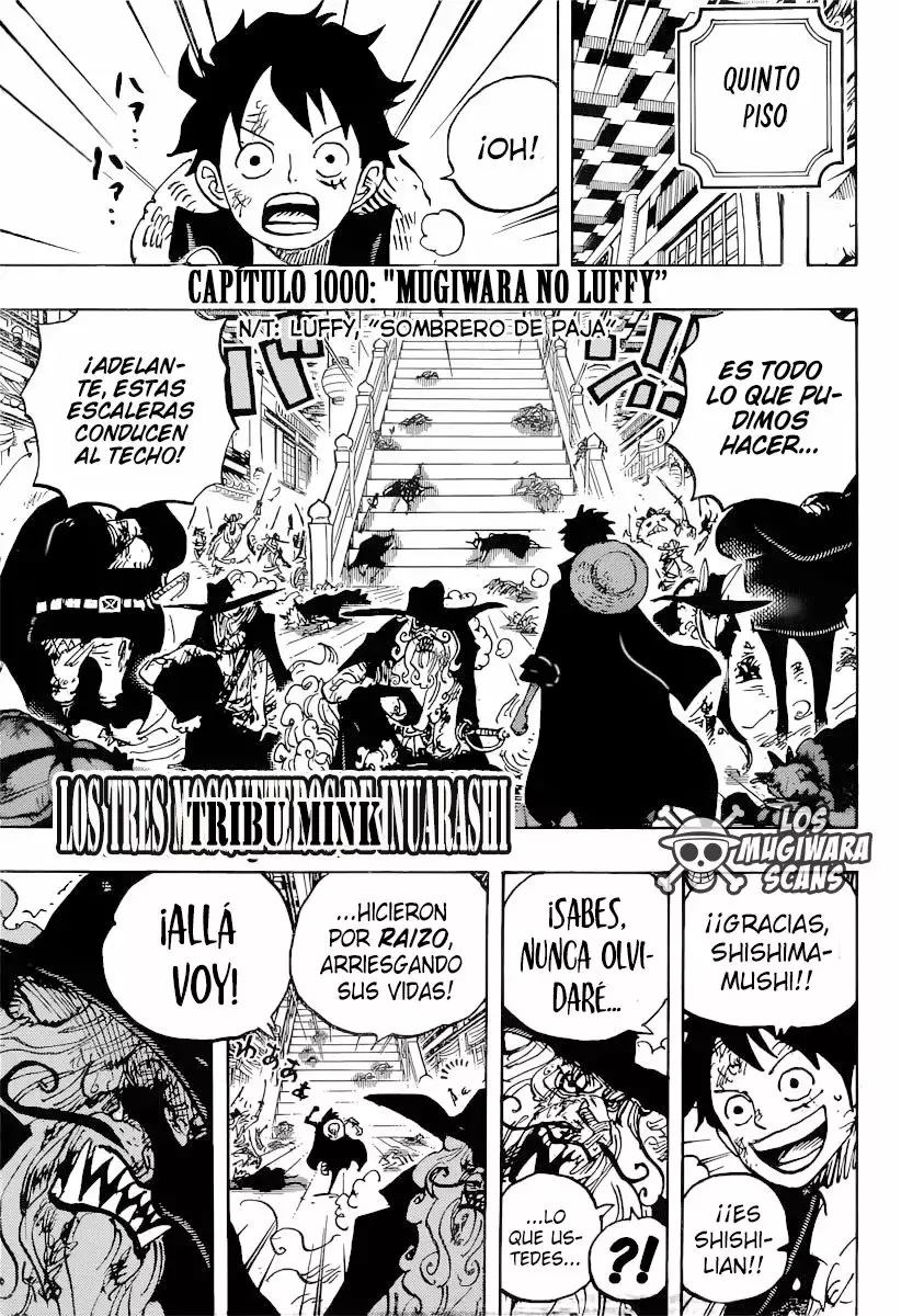 One Piece capítulo 1000 página 3