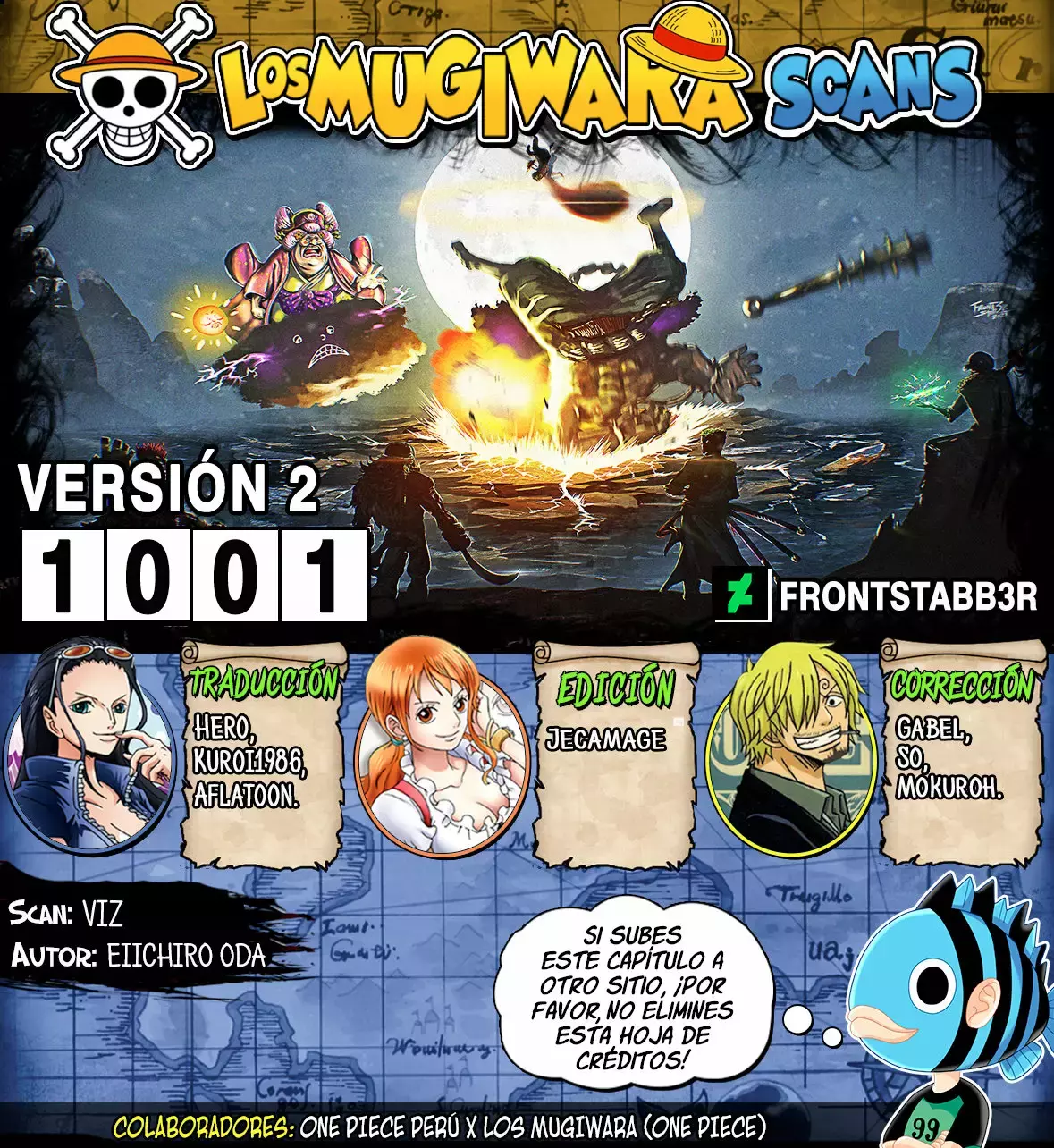 One Piece capítulo 1001.5 página 1