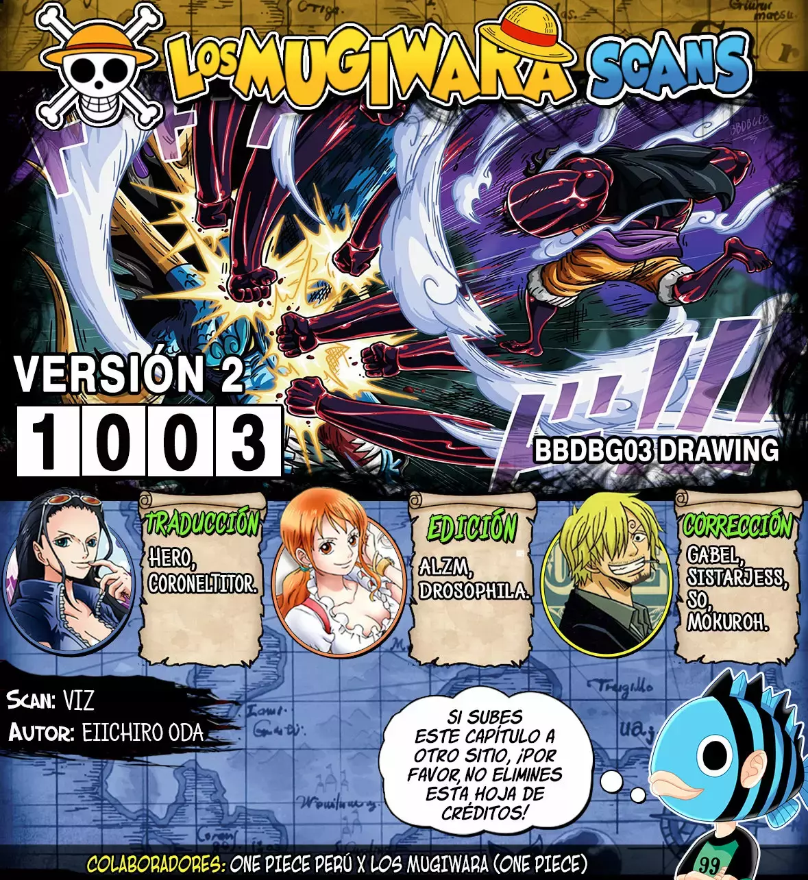 One Piece capítulo 1003.5 página 1