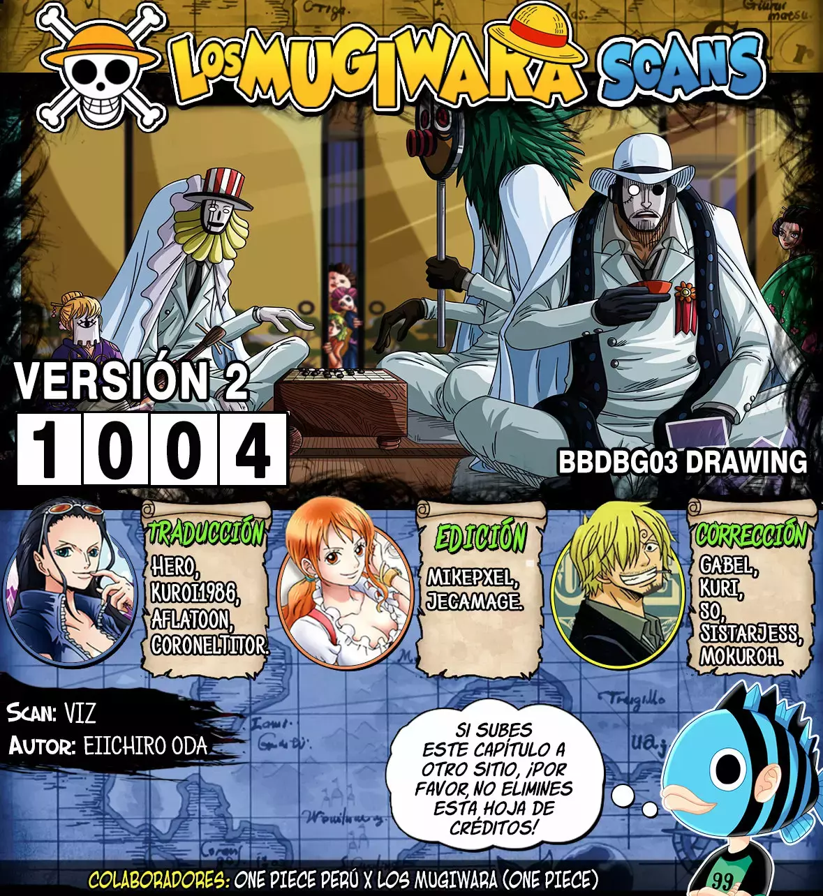 One Piece capítulo 1004.5 página 1
