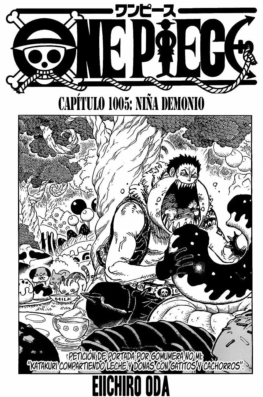 One Piece capítulo 1005 página 1