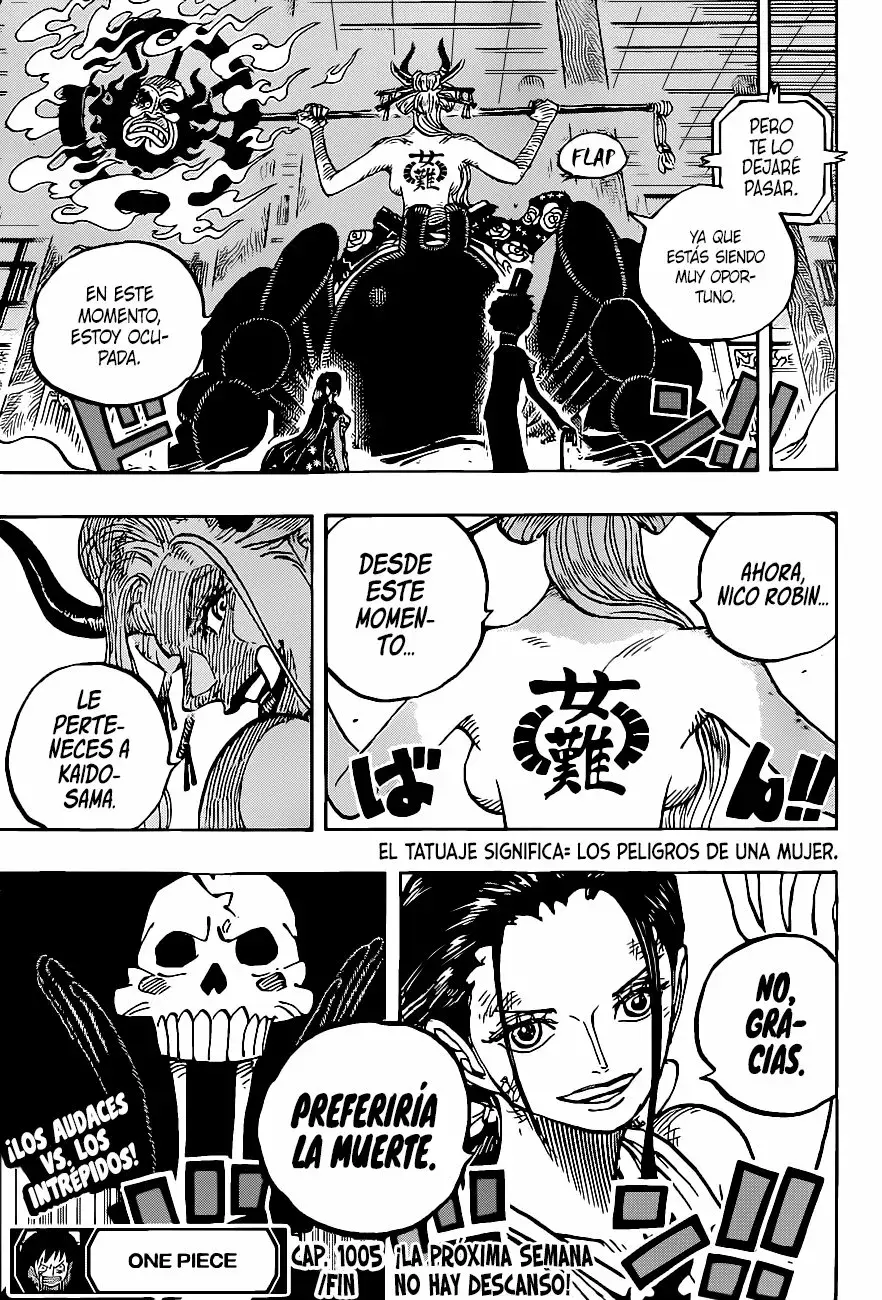 One Piece capítulo 1005 página 16