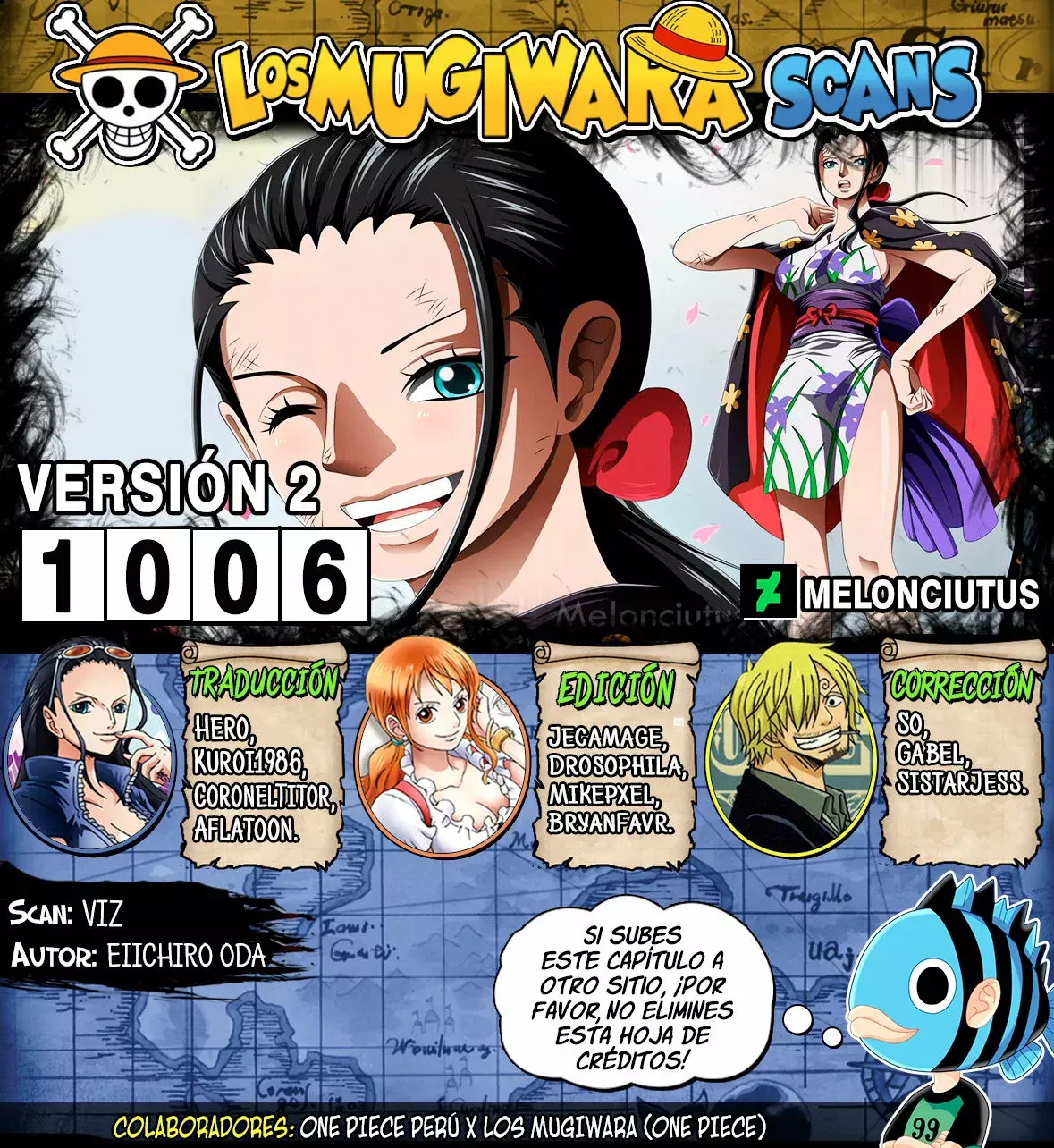 One Piece capítulo 1006.5 página 1