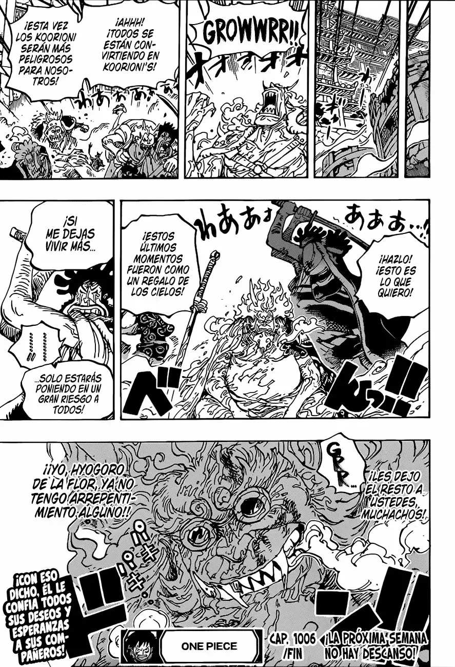 One Piece capítulo 1006 página 17