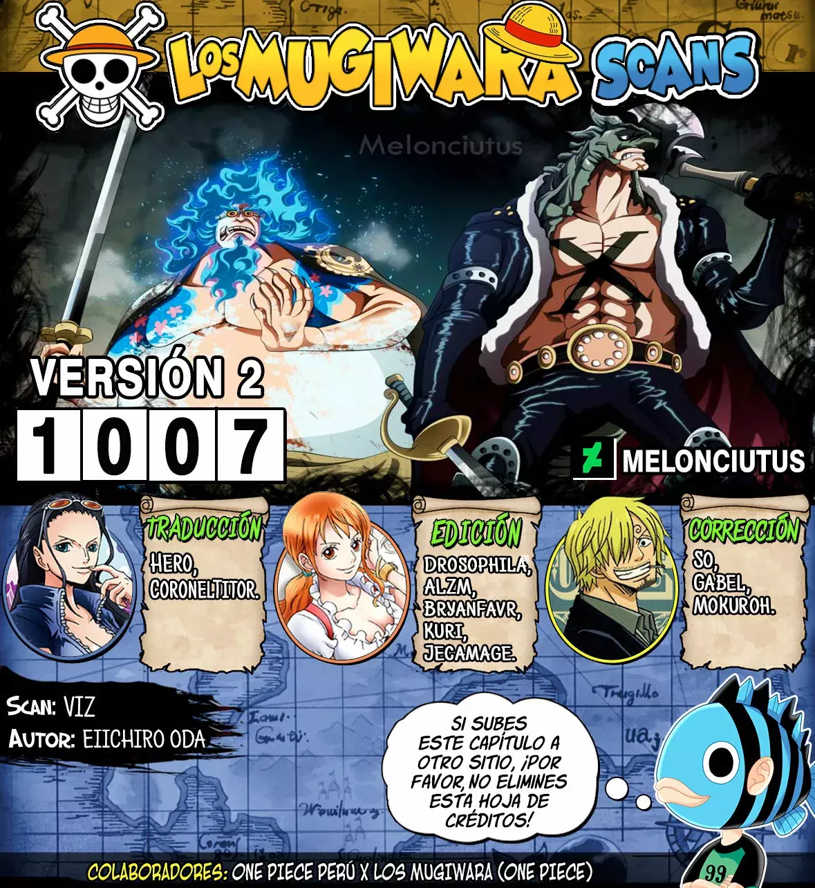 One Piece capítulo 1007.5 página 1