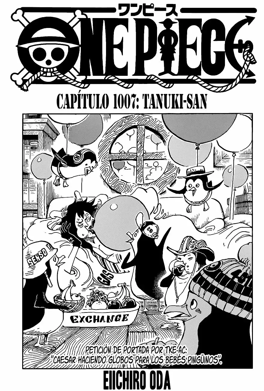 One Piece capítulo 1007 página 1