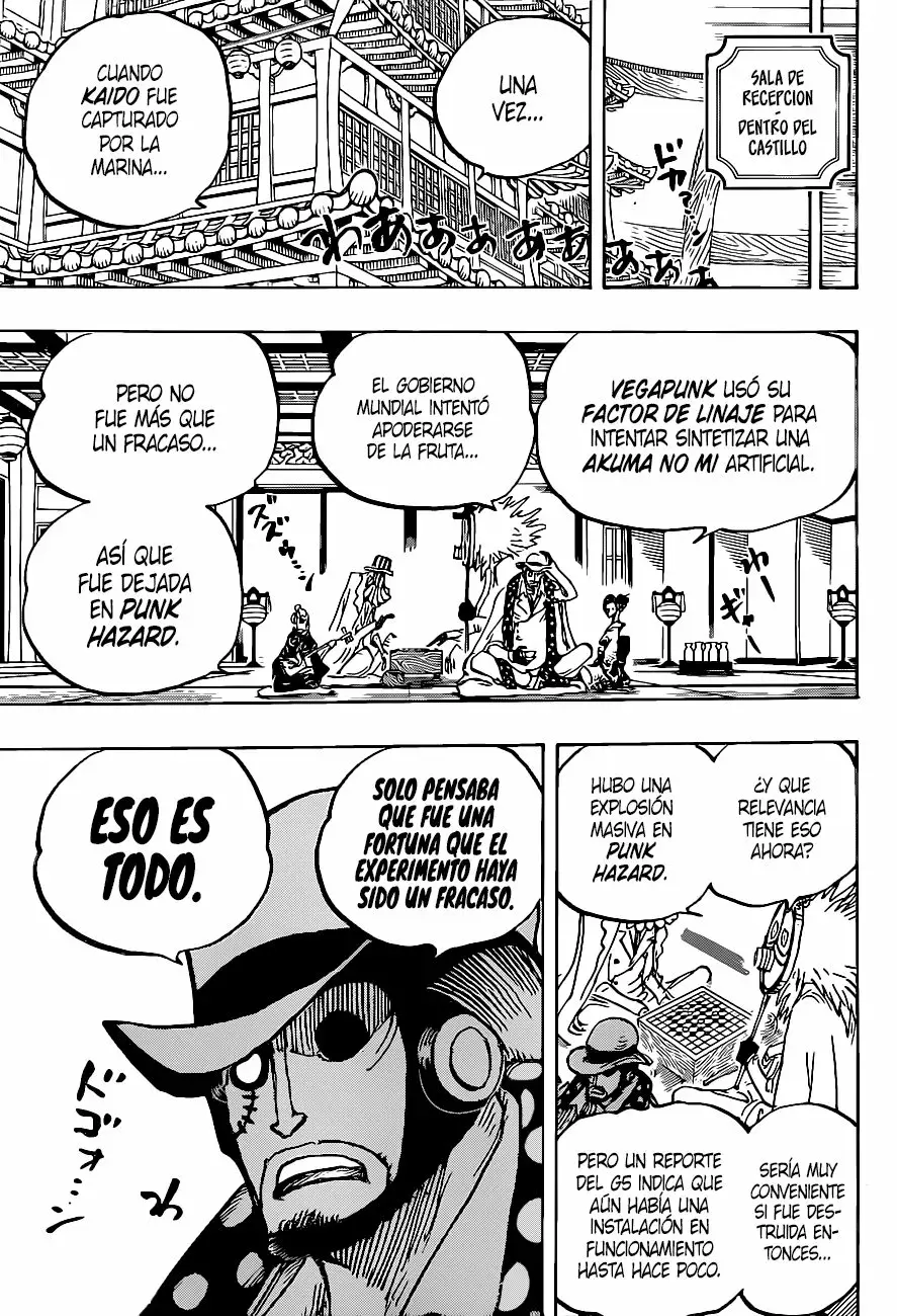 One Piece capítulo 1007 página 14