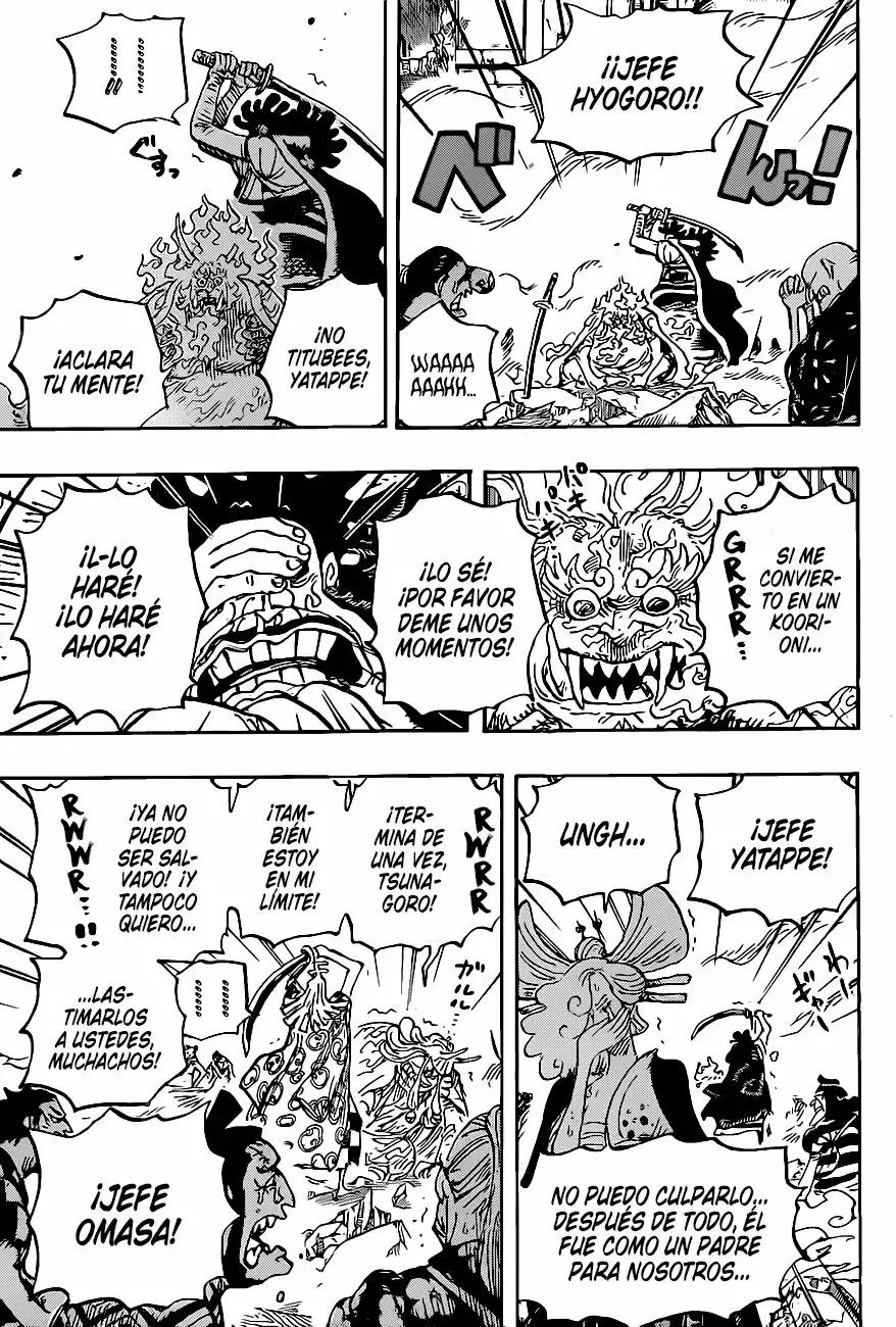 One Piece capítulo 1007 página 3