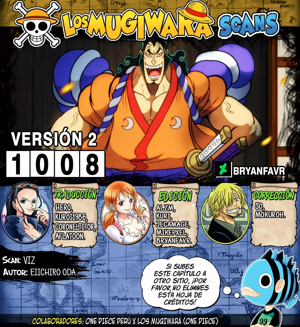 One Piece capítulo 1008.5 página 1