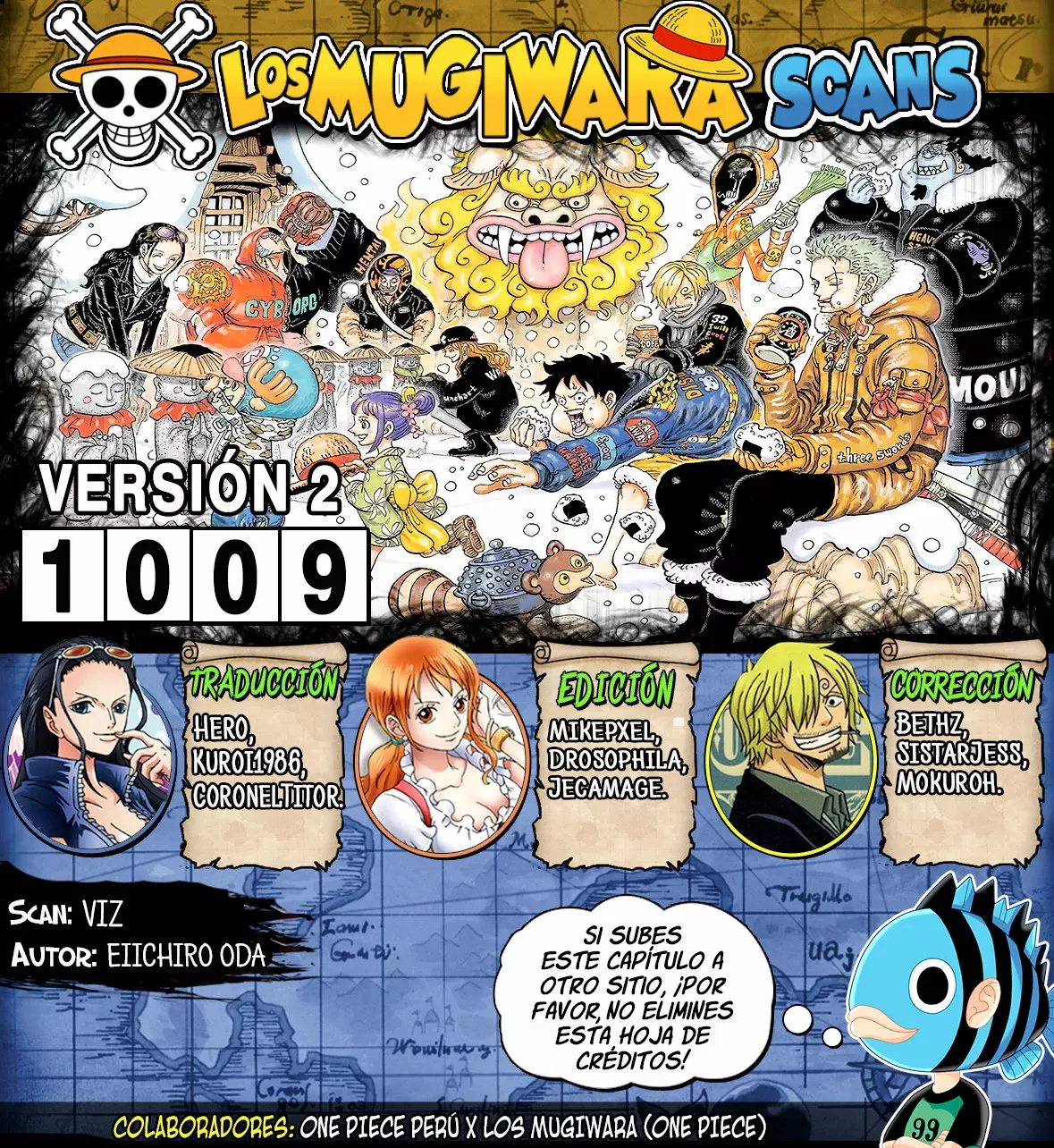 One Piece capítulo 1009.5 página 1