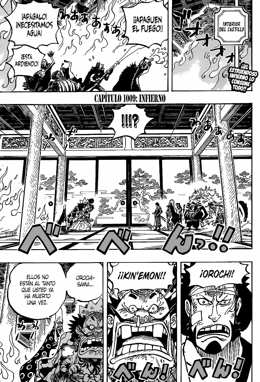 One Piece capítulo 1009 página 1