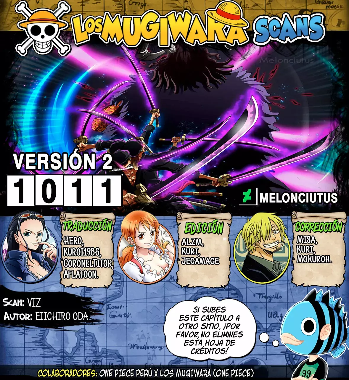 One Piece capítulo 1011.5 página 1
