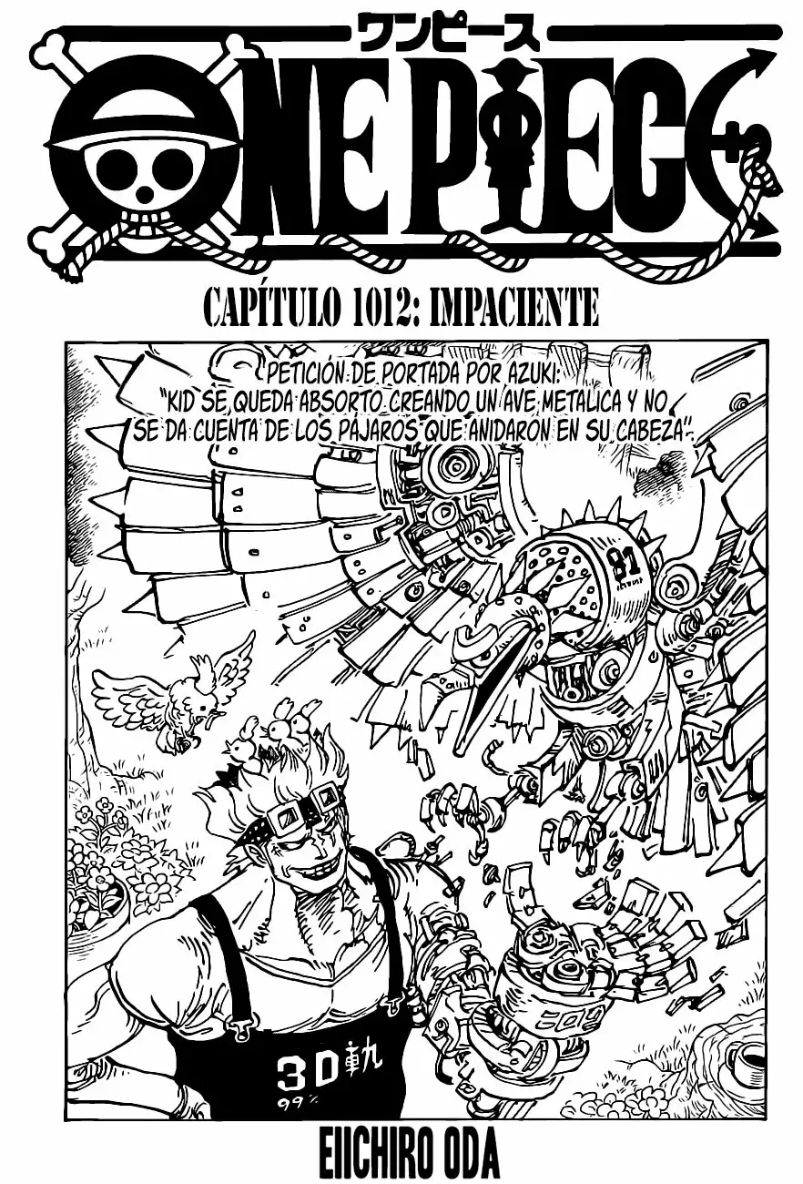 One Piece capítulo 1012 página 1