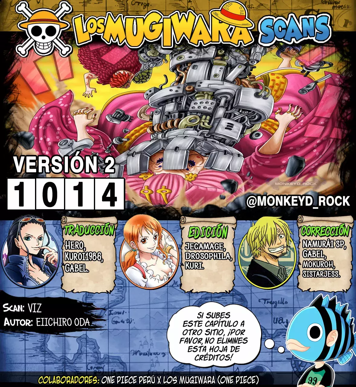 One Piece capítulo 1014.5 página 1