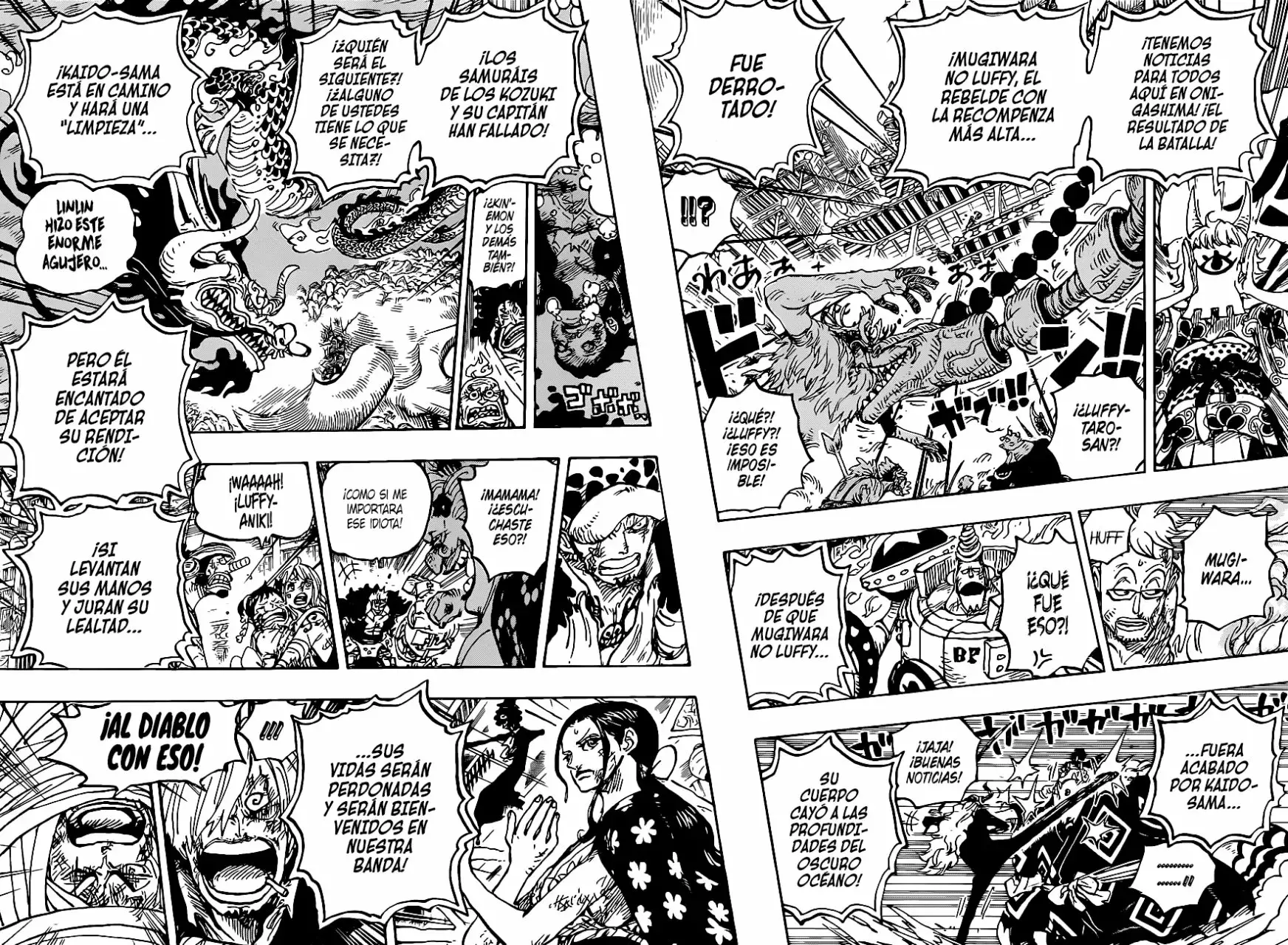 One Piece capítulo 1014 página 8
