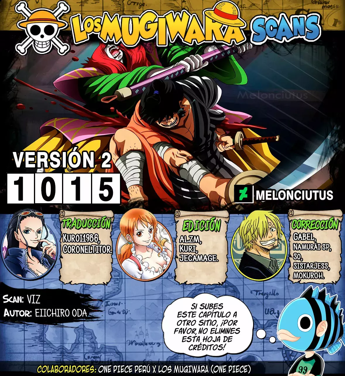 One Piece capítulo 1015.5 página 1