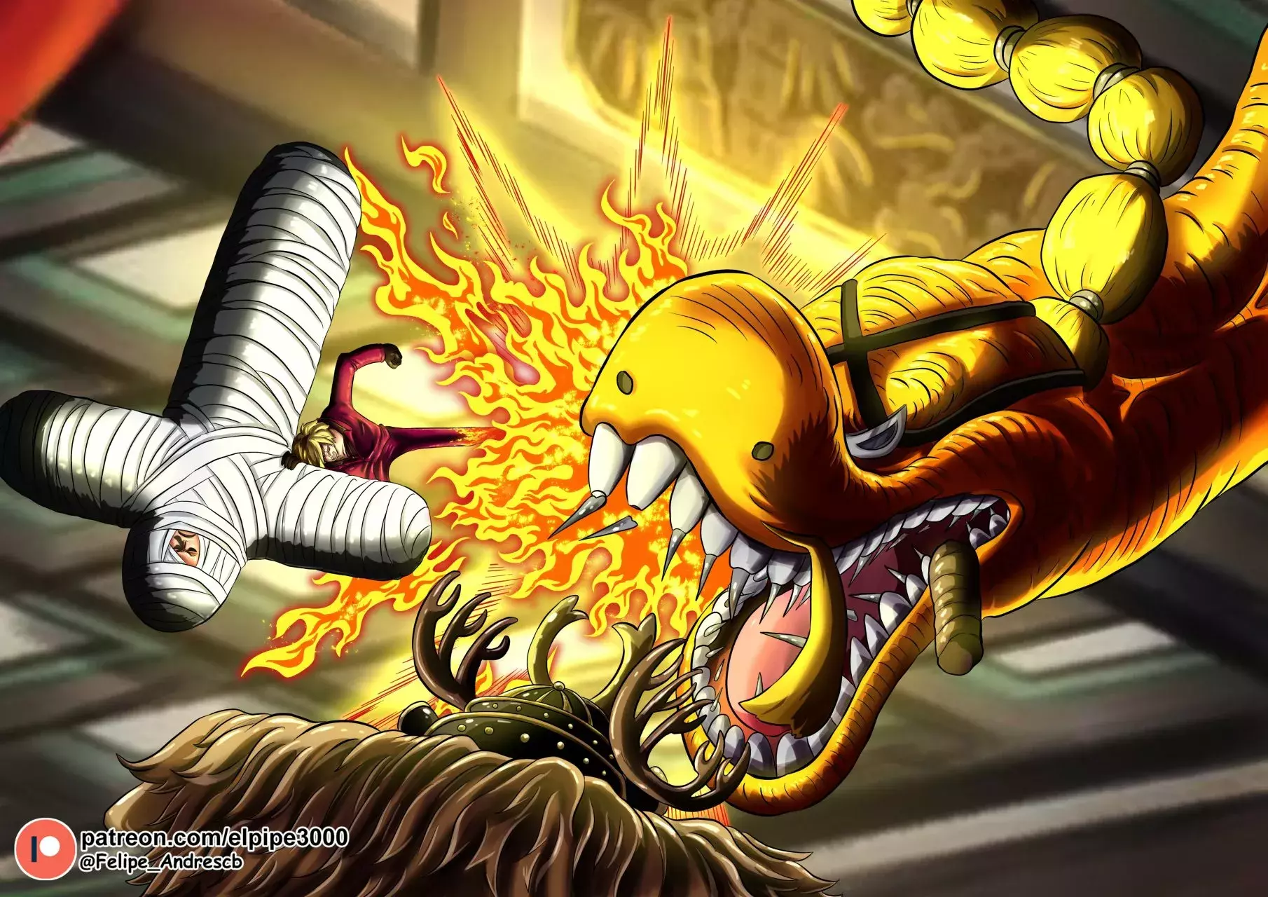 One Piece capítulo 1016.5 página 16