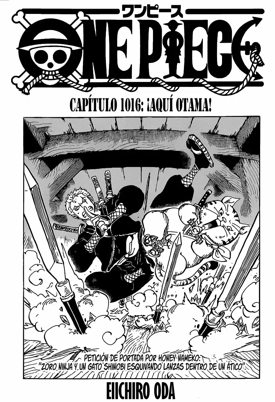 One Piece capítulo 1016 página 1