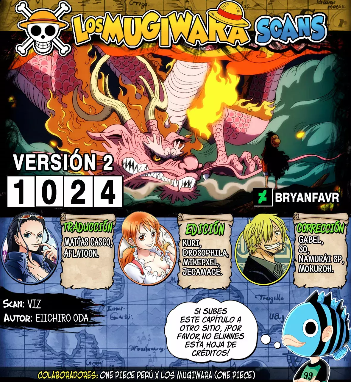 One Piece capítulo 1024.5 página 1