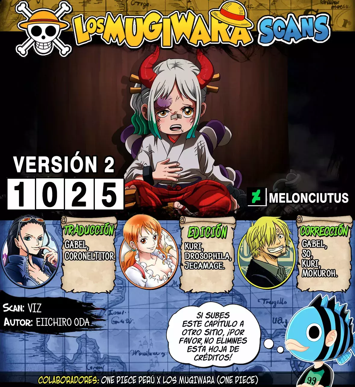 One Piece capítulo 1025 página 1