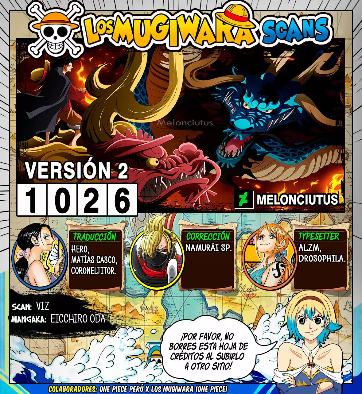 One Piece capítulo 1026 página 1