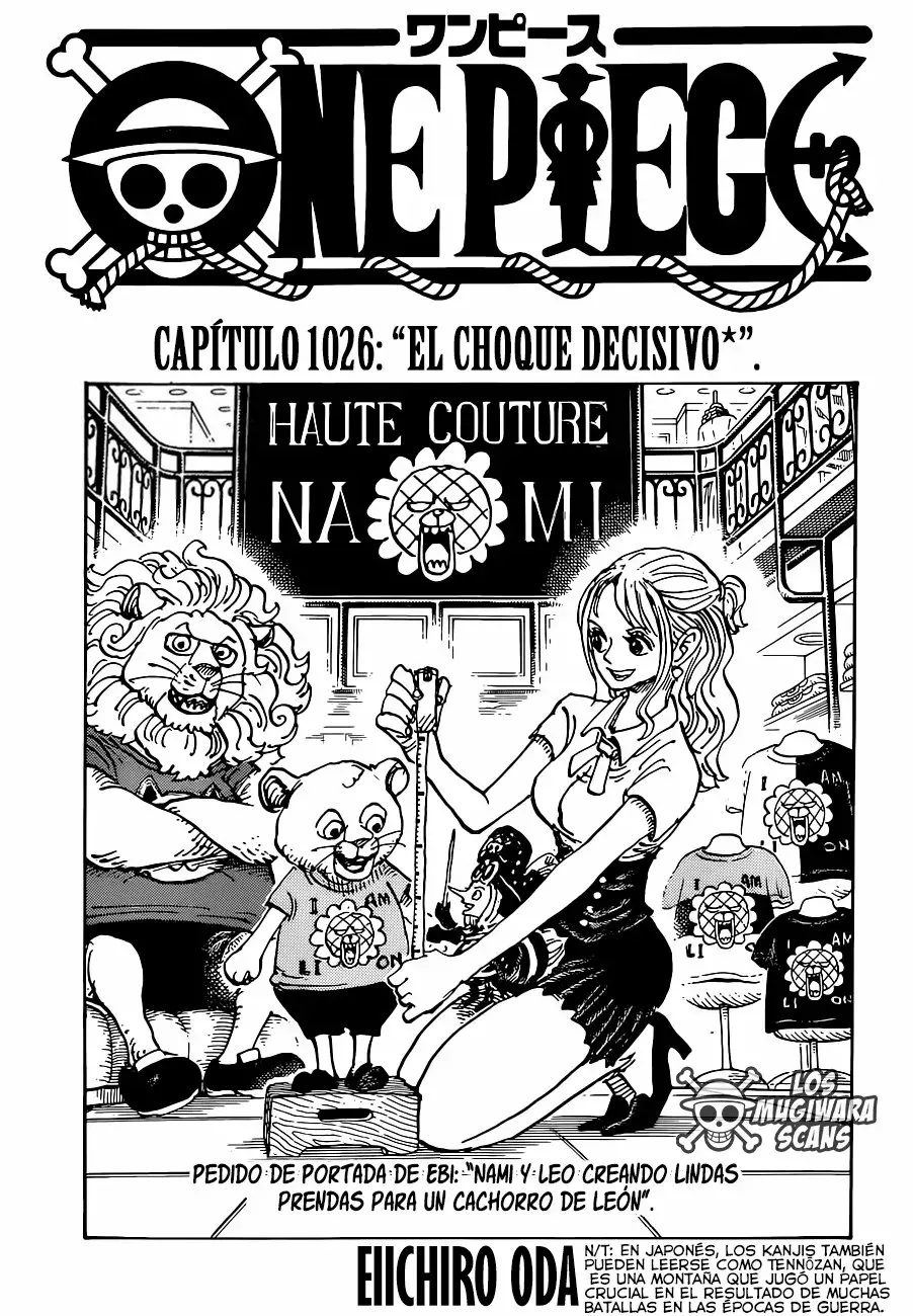 One Piece capítulo 1026 página 2