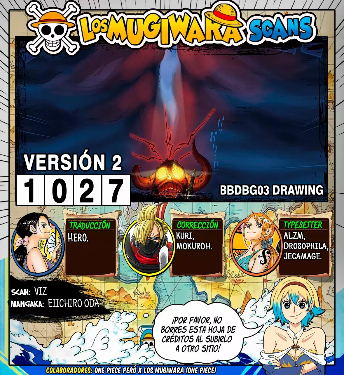 One Piece capítulo 1027.2 página 1