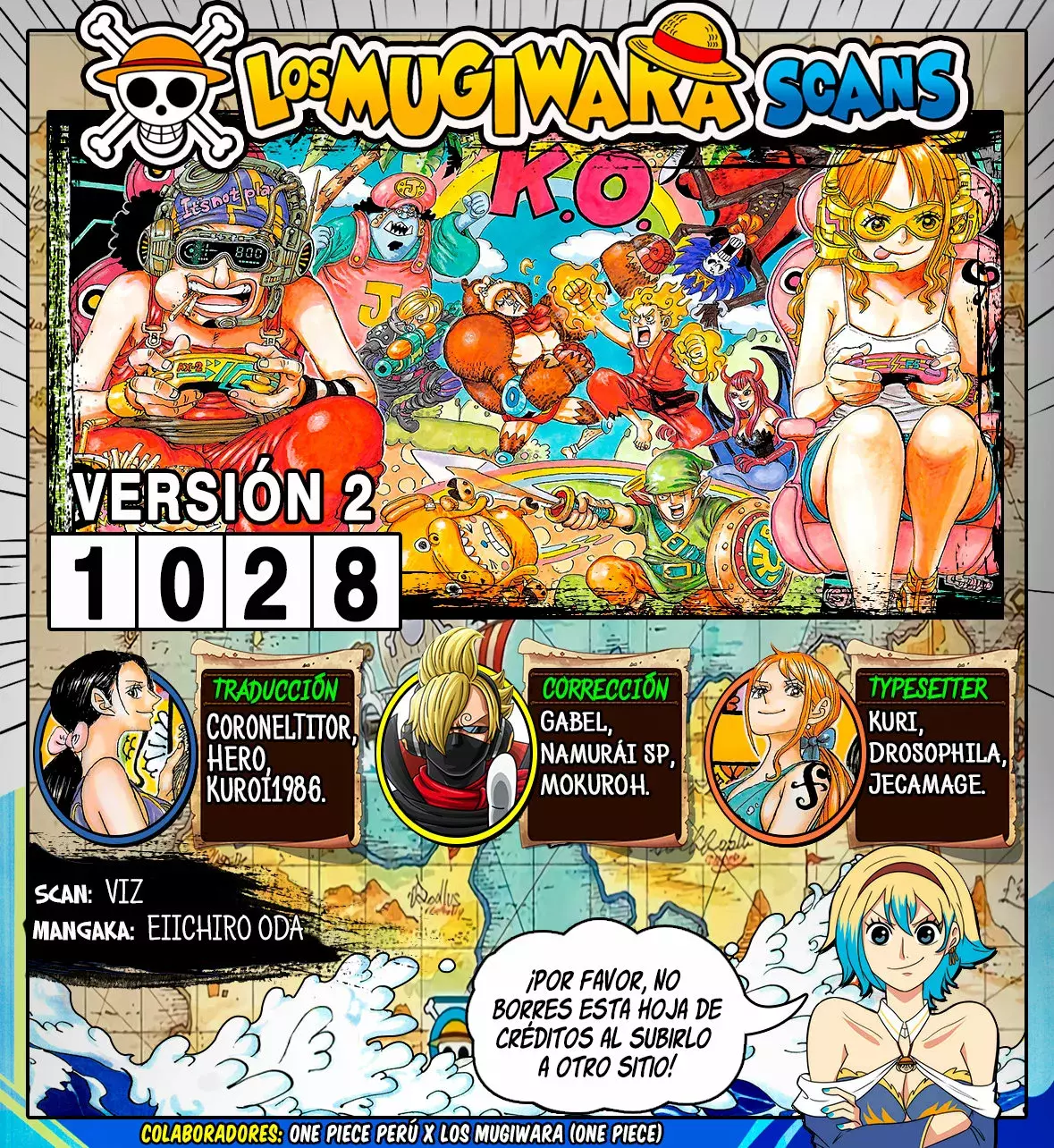 One Piece capítulo 1028.2 página 1