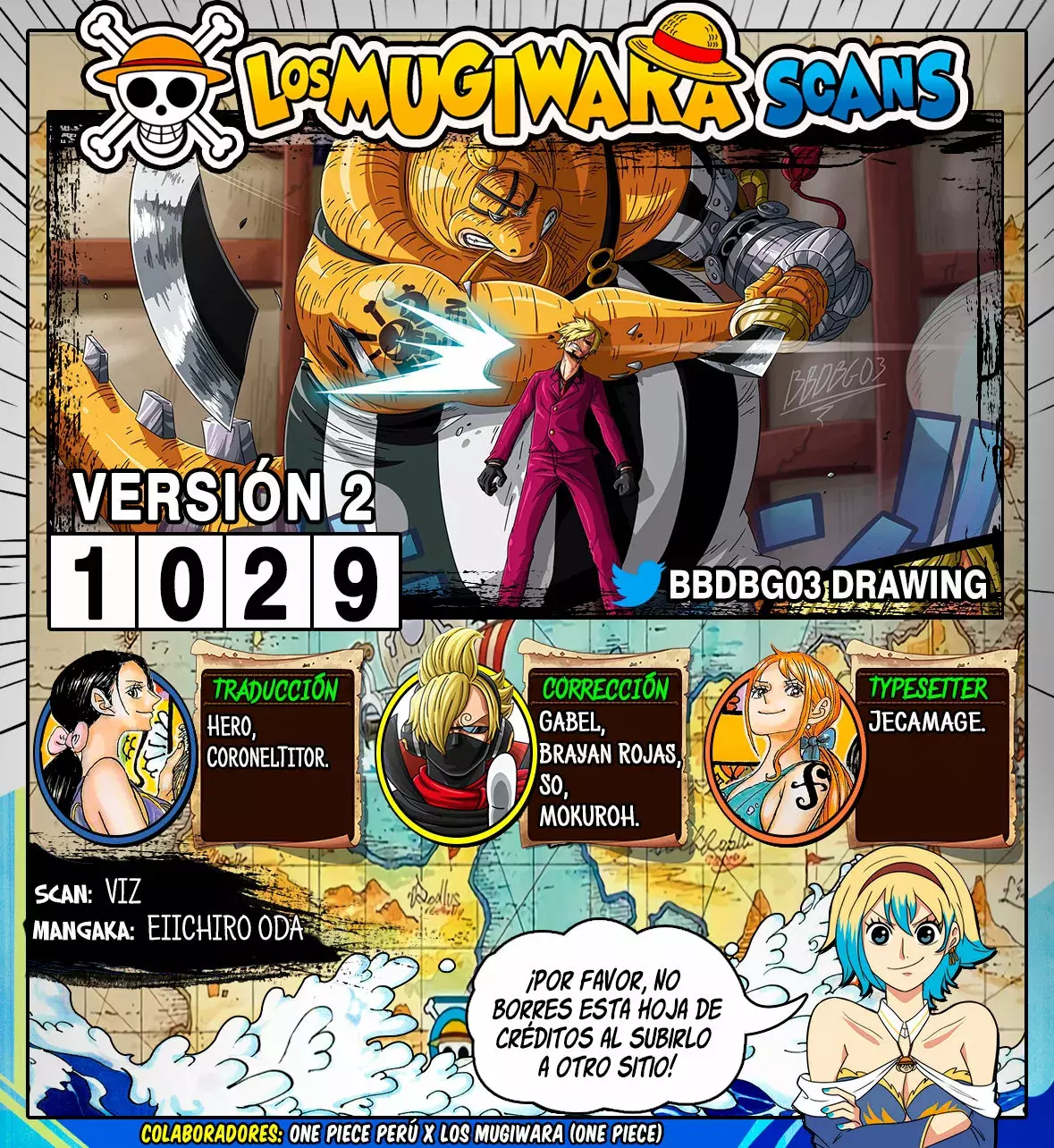 One Piece capítulo 1029.5 página 1