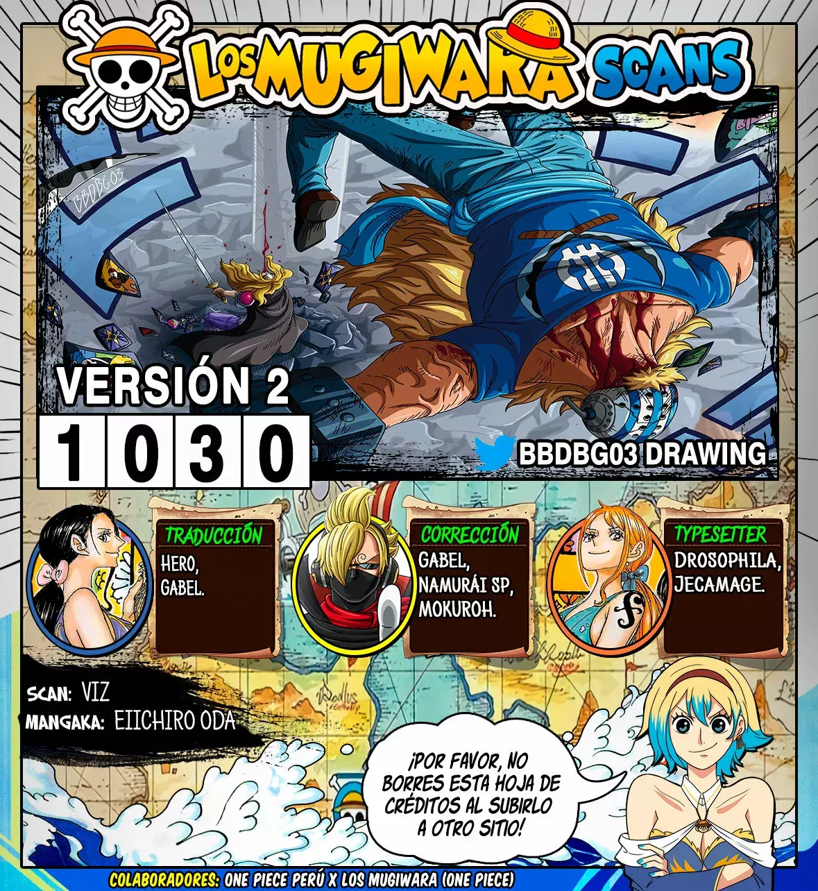 One Piece capítulo 1030.5 página 1
