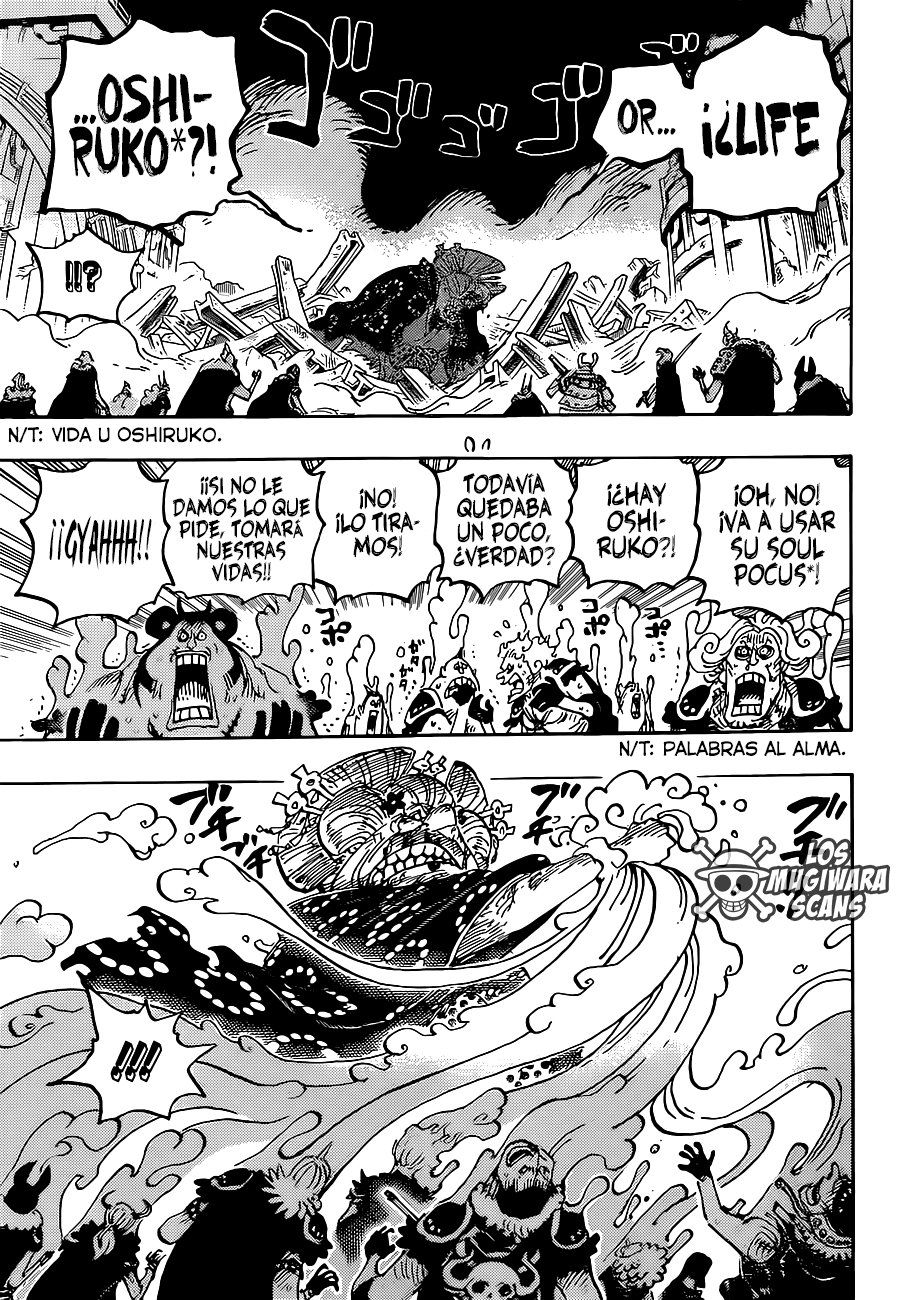 One Piece capítulo 1031 página 7