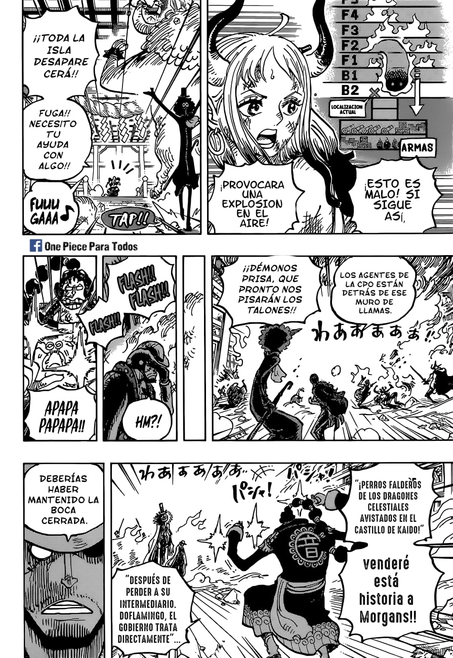 One Piece capítulo 1032 página 6