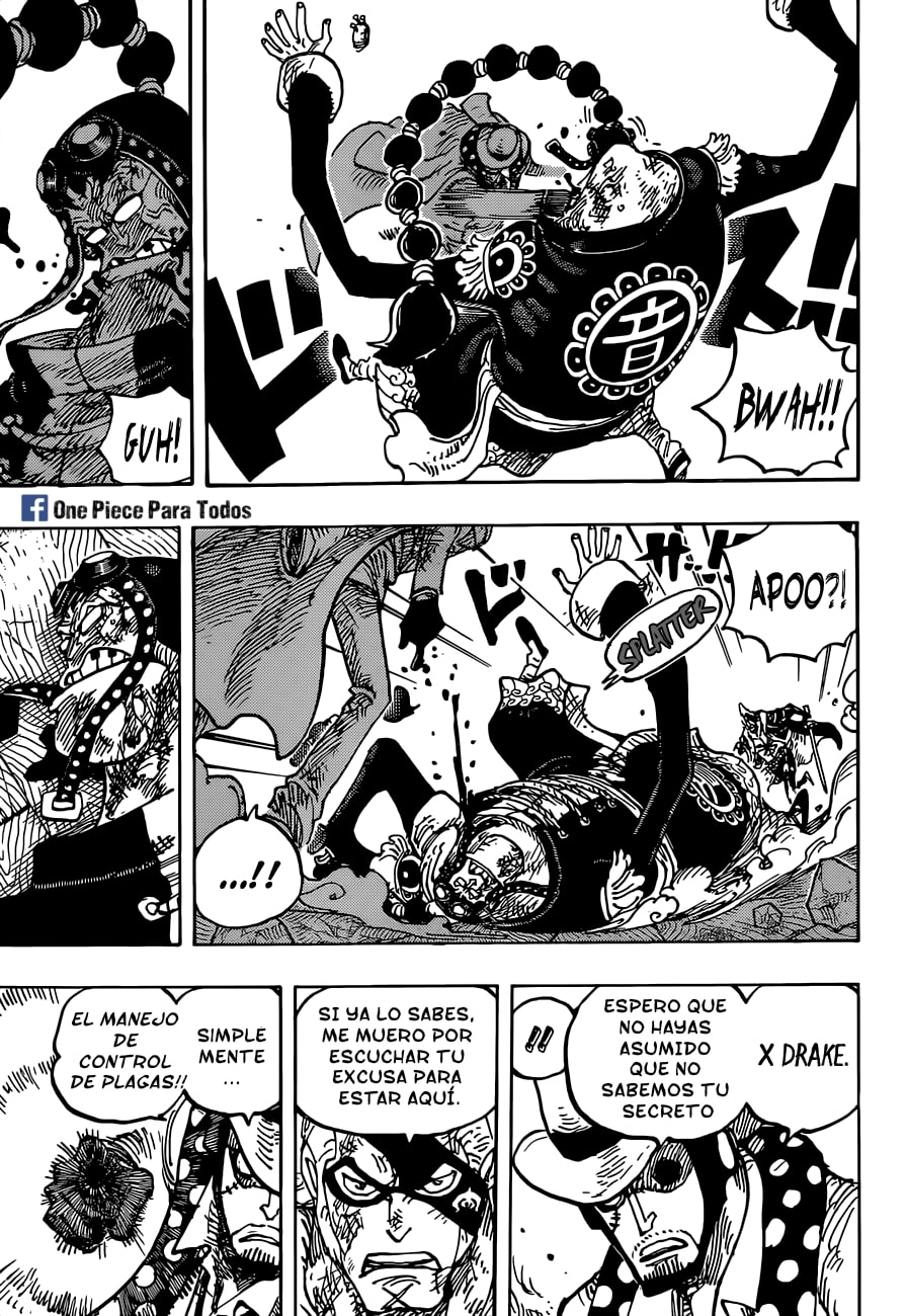 One Piece capítulo 1032 página 7