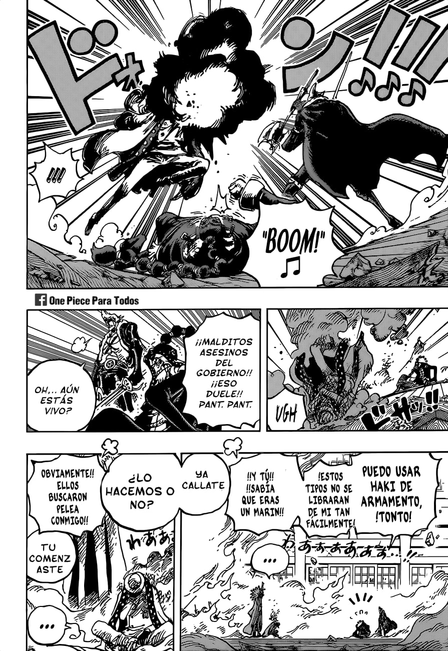 One Piece capítulo 1032 página 8
