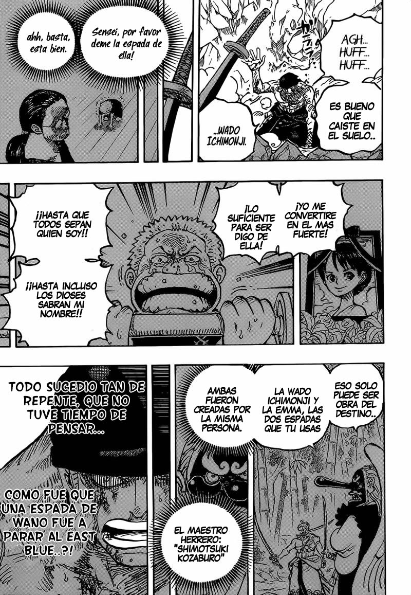 One Piece capítulo 1033 página 10